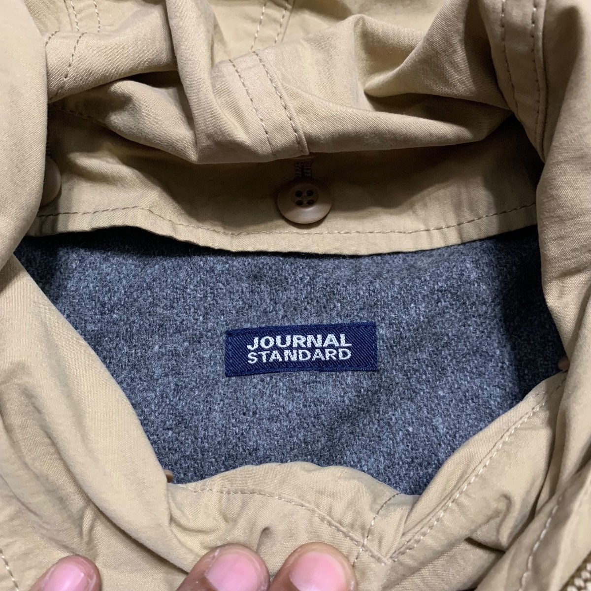 Journal Standard Journal Standard Hooded Overcoat Size US M / EU 48-50 / 2 - 5 Thumbnail