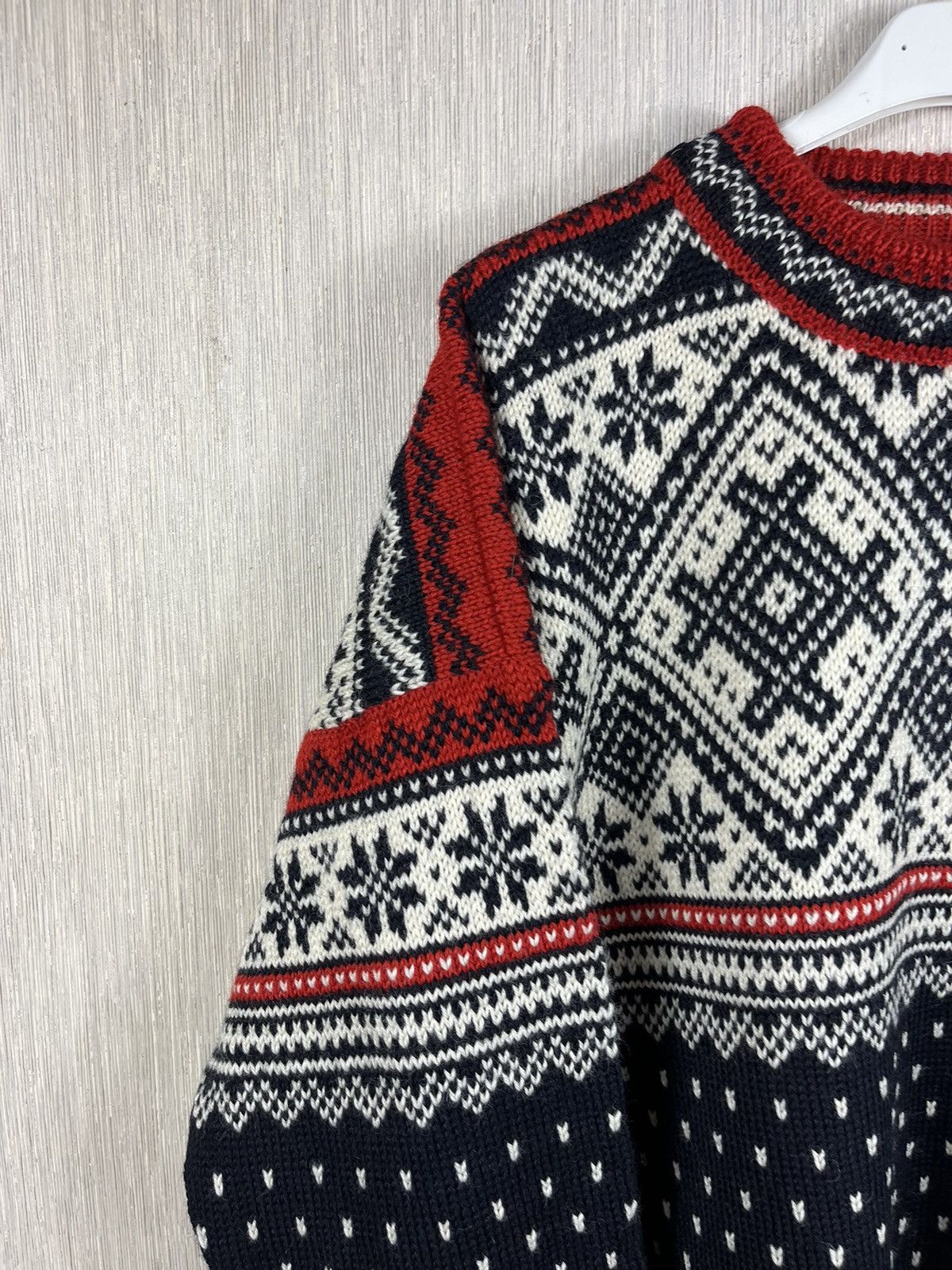 Dale Of Norway × Vintage Vintage Dale of Norway wool heavy knitted sweater patterned Size US L / EU 52-54 / 3 - 5 Thumbnail
