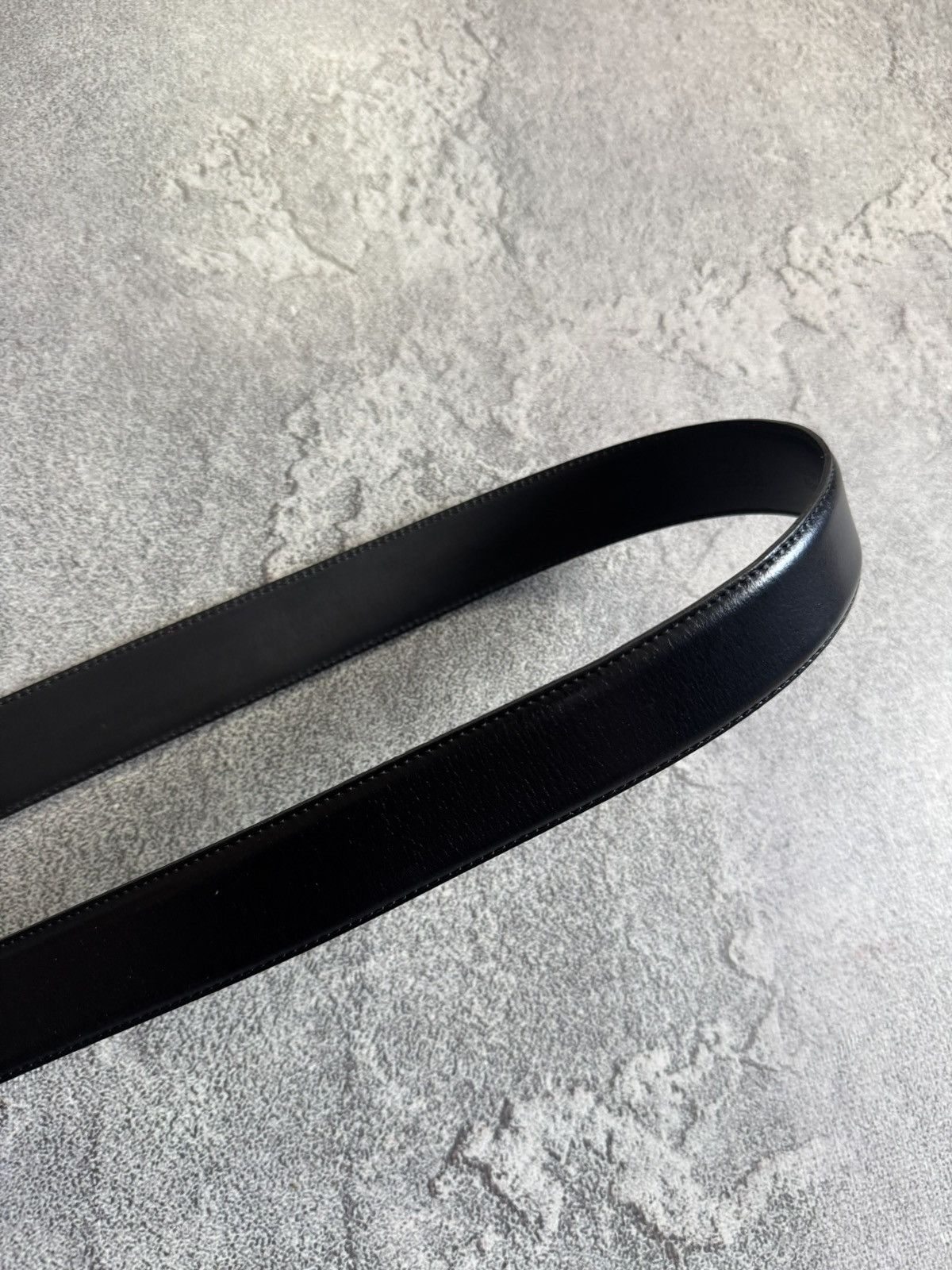 Boggi Boggi black genuine leather belt casual old money Size ONE SIZE - 11 Thumbnail