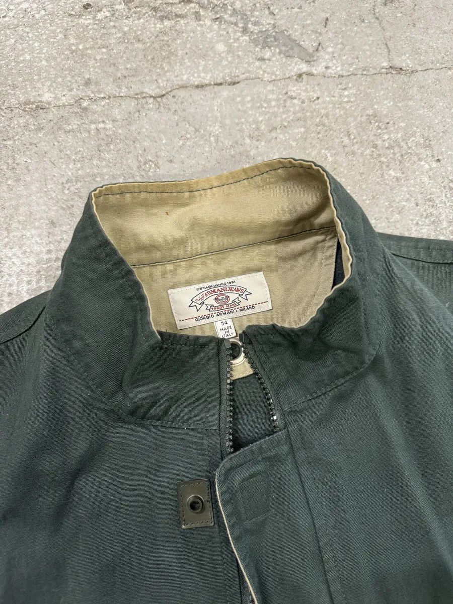 Armani 1990s Armani Archive Deep Green Vest Jacket Size US L / EU 52-54 / 3 - 6 Thumbnail