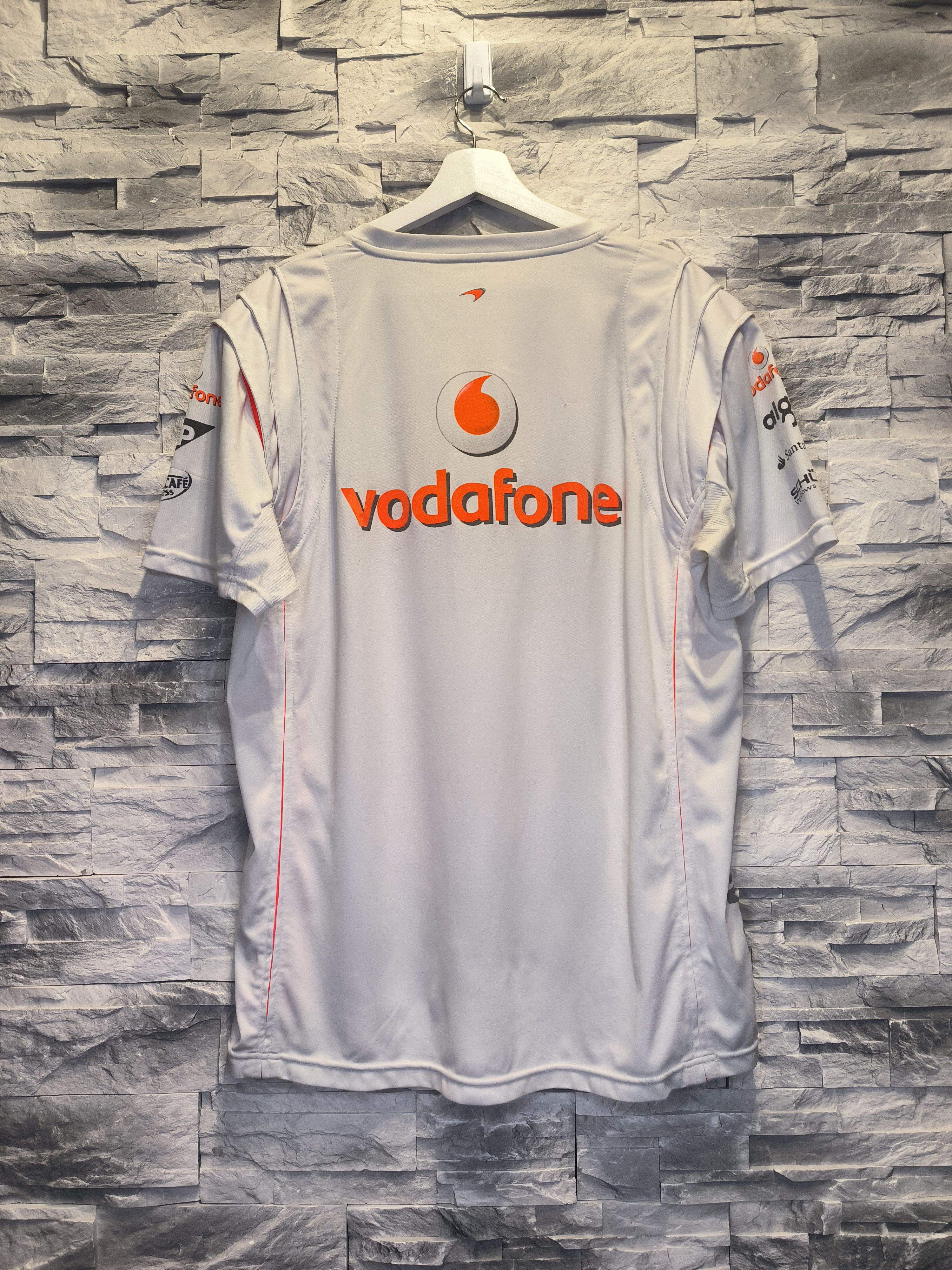 Formula 1 × Mercedes-Benz Mercedes Benz Shirt McLaren Hamilton White RacingVodafone Size US L / EU 52-54 / 3 - 3 Thumbnail