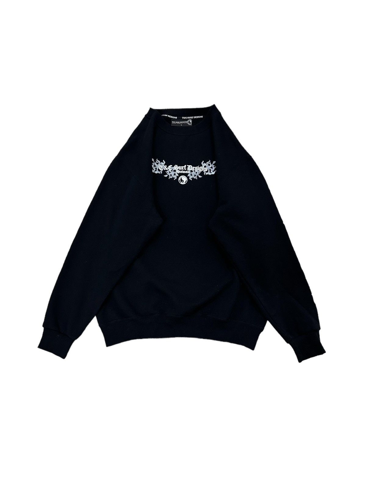 Rare And Beautiful T&C Surf Design Hawaii Dragon Sweatshirt