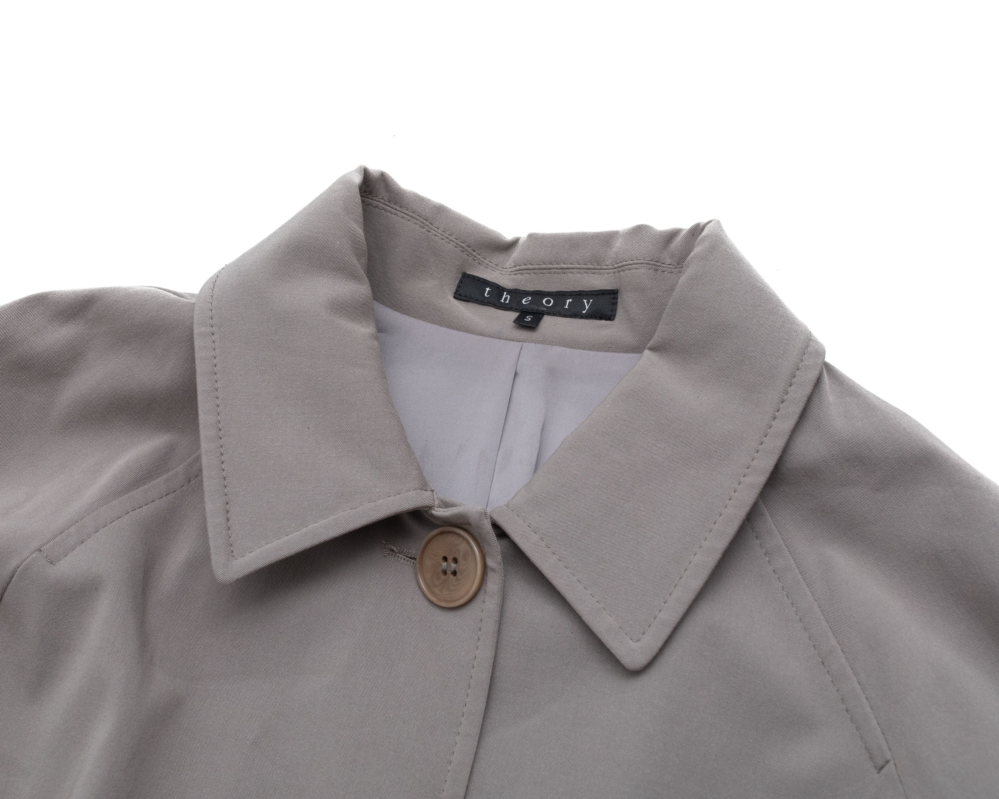 Theory THEORY Tailored Stretch Fabric Coat Size S / US 4 / IT 40 - 2 Thumbnail