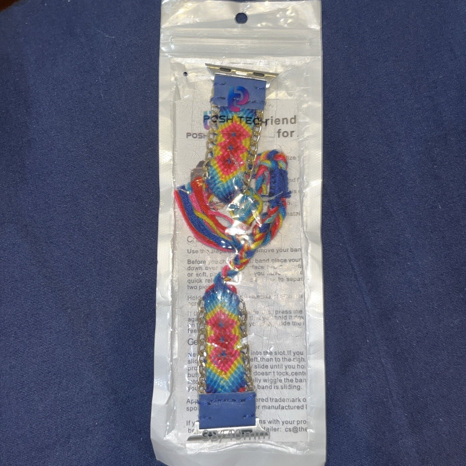 Other Western Apple Watch Band For Series 1234 & 5 Canvas Western Size ONE SIZE - 4 Thumbnail
