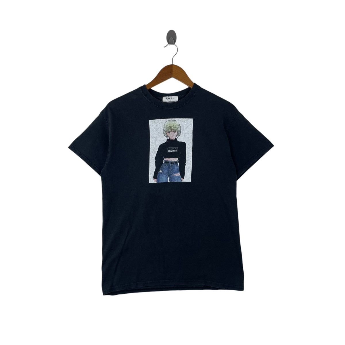 Japanese Brand Movie Girl X Flag Stuff Dennou Shoujo Japanese Tee Shirt Size US S / EU 44-46 / 1 - 1 Thumbnail