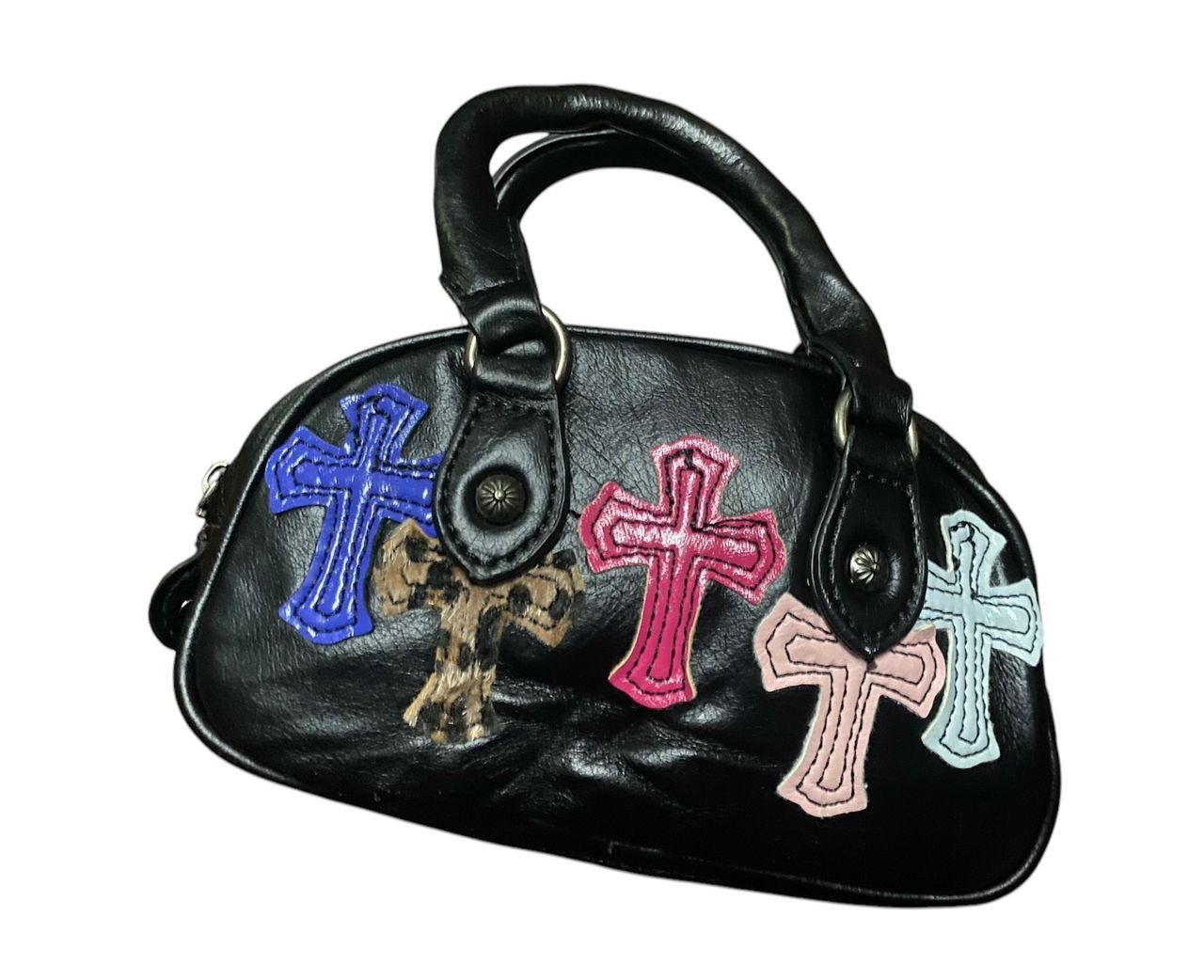 Other Unbrand multicolor cross patches mini handbag inspiration CH Size ONE SIZE - 1 Thumbnail