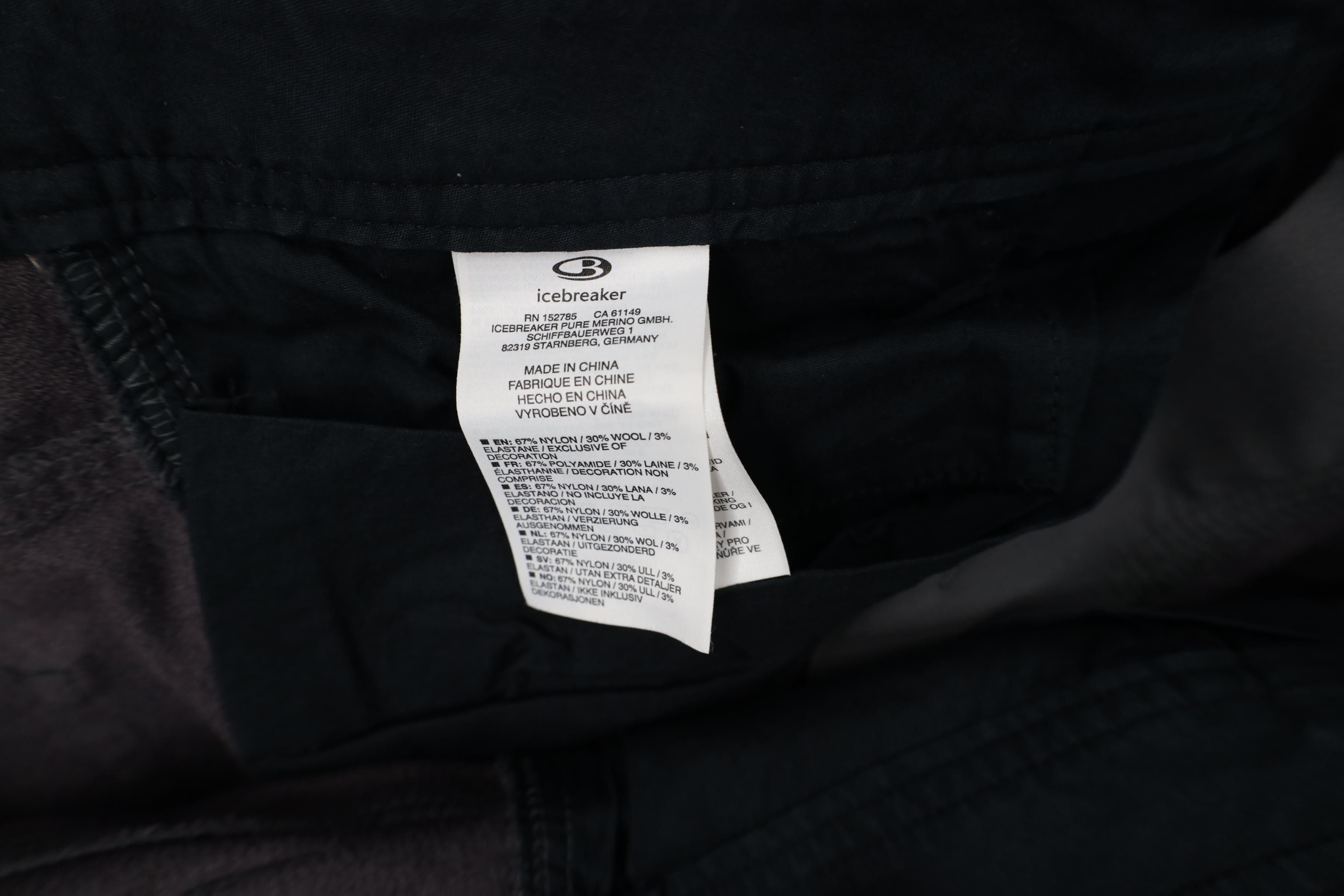 Icebreaker Icebreaker Merino Ripstop Hiking Trekking Pants Gray Size US 36 / EU 52 - 8 Thumbnail