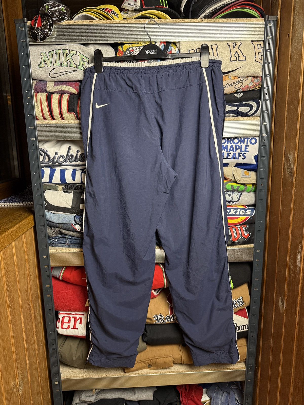 Nike × Vintage Nike vintage nylon pants Size US 34 / EU 50 - 1 Thumbnail