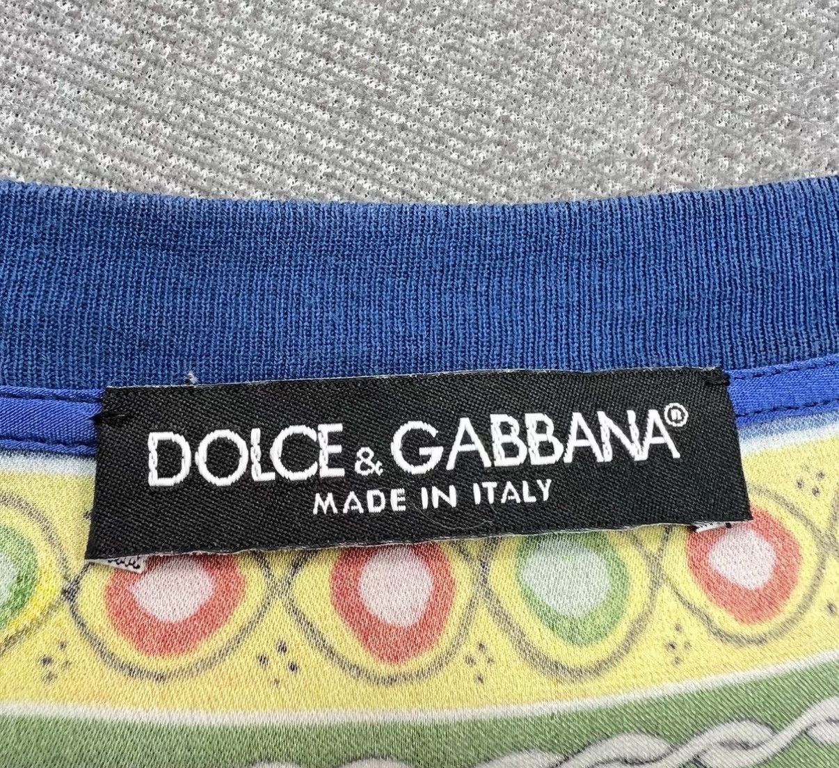 Dolce & Gabbana Dolce& Gabbana Baroque Painting Printed Silk Long Sleeve Top Size XS / US 0-2 / IT 36-38 - 5 Thumbnail