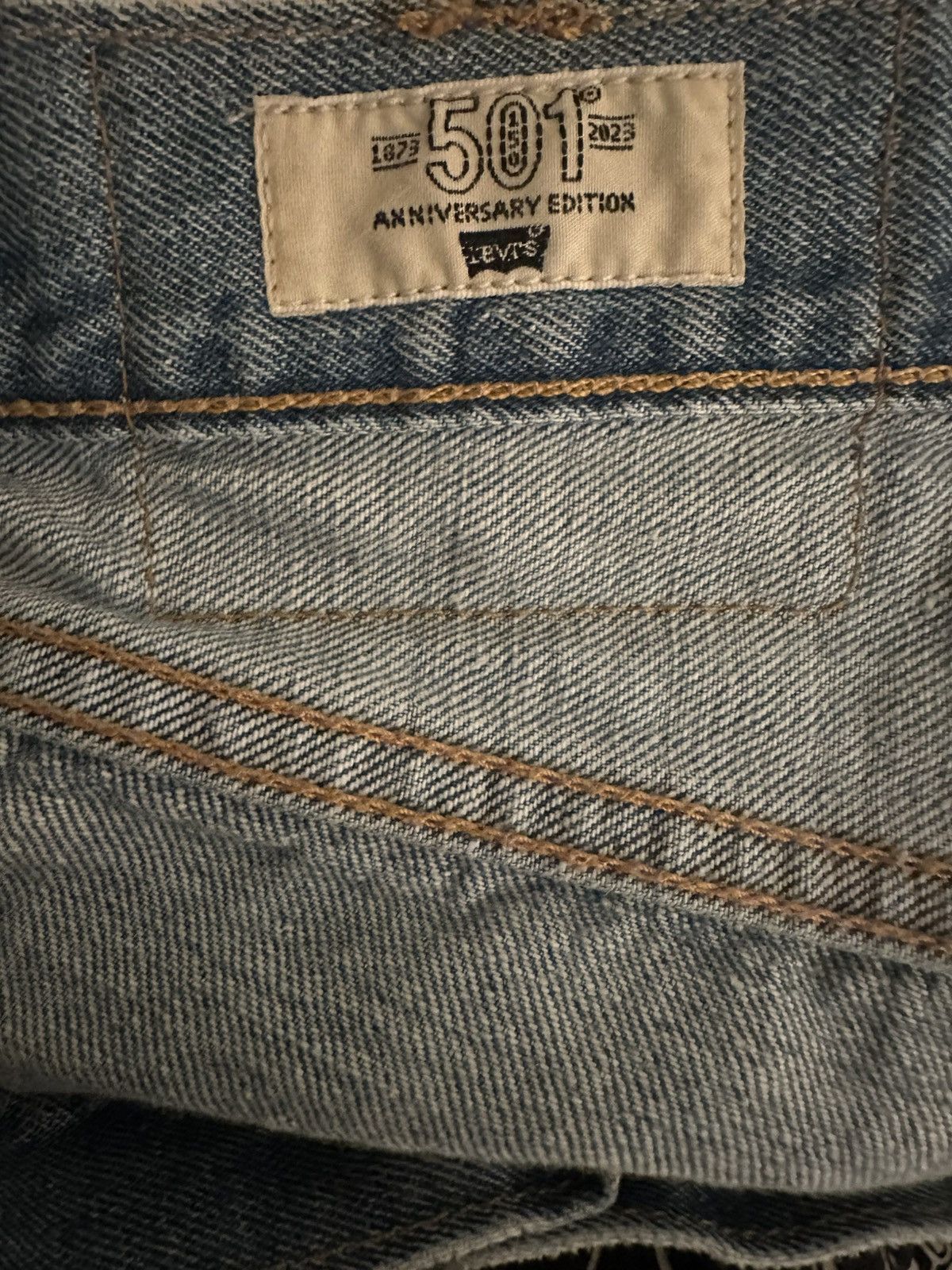 Levi's 150th Anniversary Ripped Levi’s 501 Size US 38 / EU 54 - 4 Thumbnail
