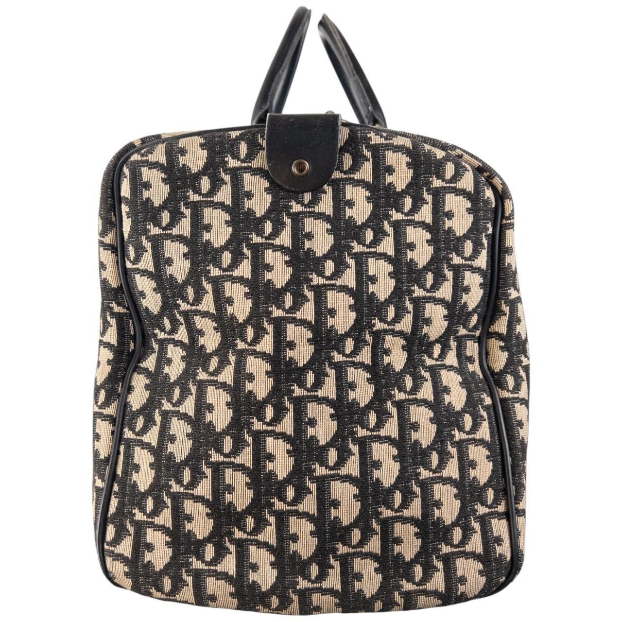 Dior Vintage Dior Monogram Luggage Bag Size ONE SIZE - 3 Thumbnail
