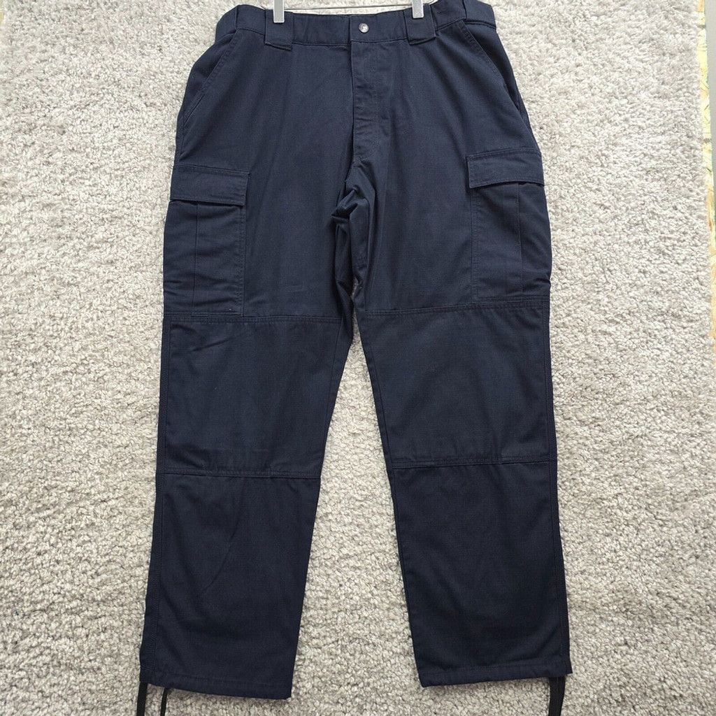 5.11 511 Tactical Pants Mens XL (Fits 36x31) Navy Blue Cargo Work Size US 38 / EU 54 - 2 Thumbnail