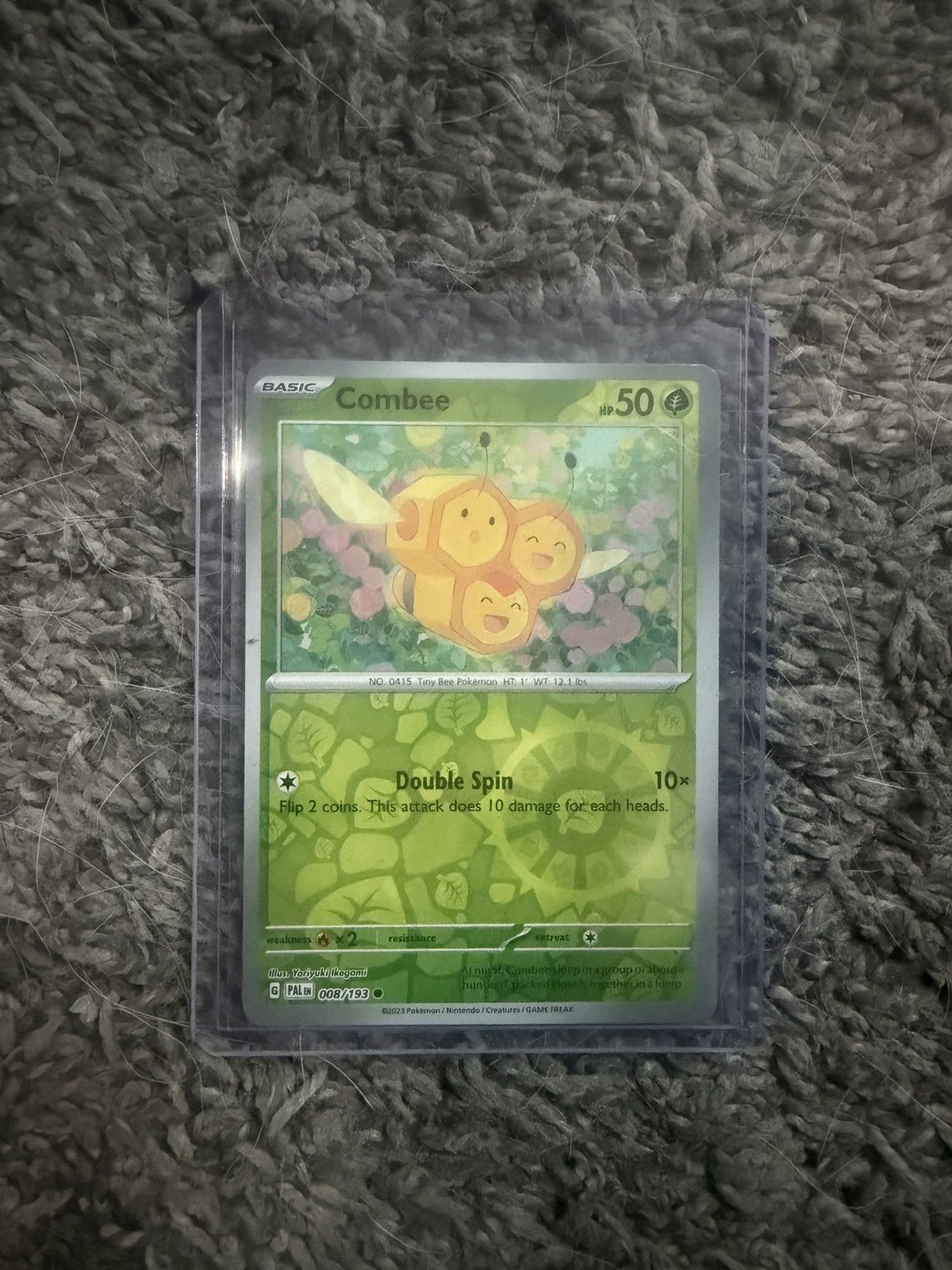 Pokemon 2023 Pokémon Combee Card Size ONE SIZE - 1 Thumbnail