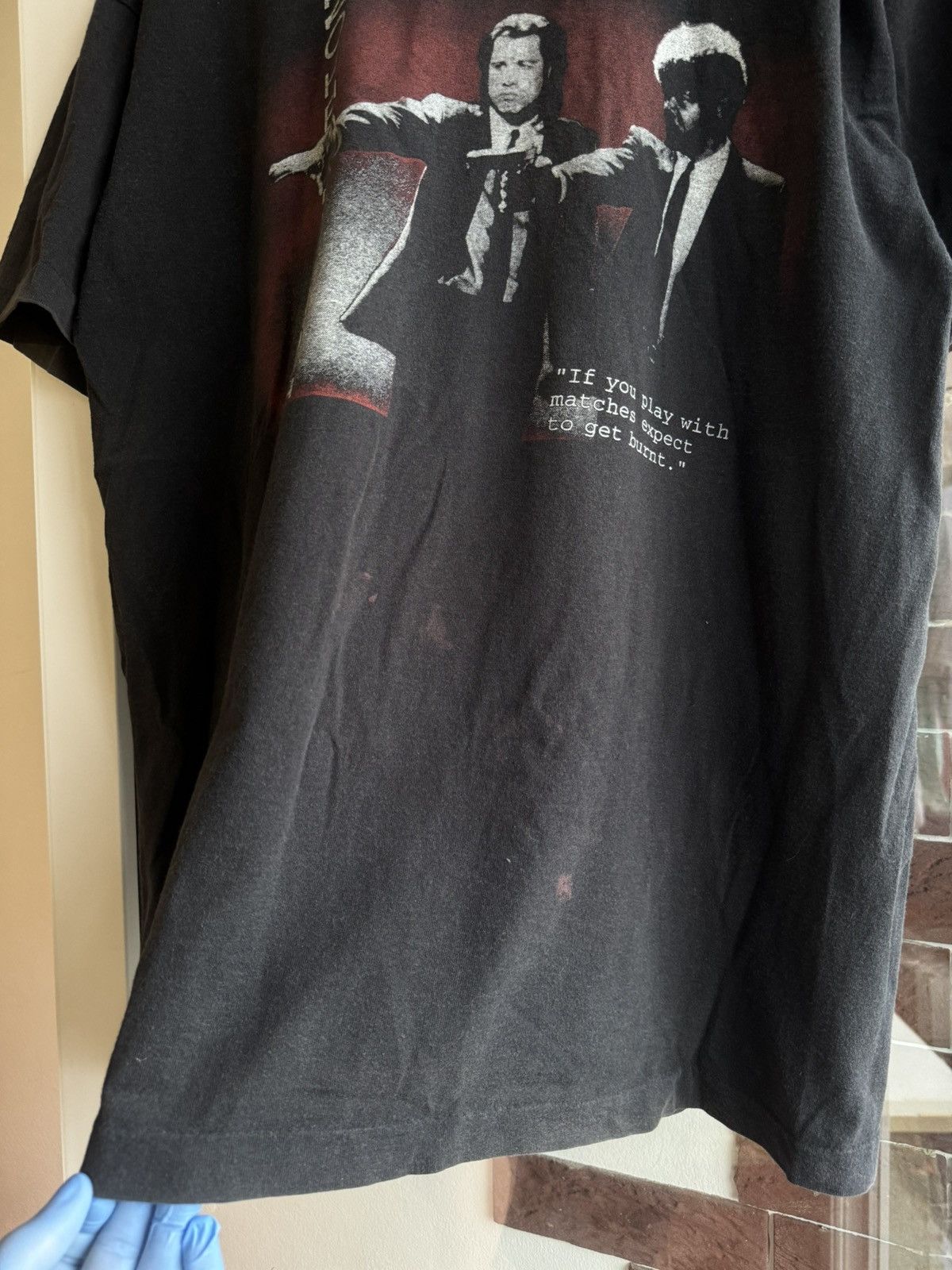Band Tees Vintage Pulp Fiction movie 1994 screenstar Size US XL / EU 56 / 4 - 8 Thumbnail