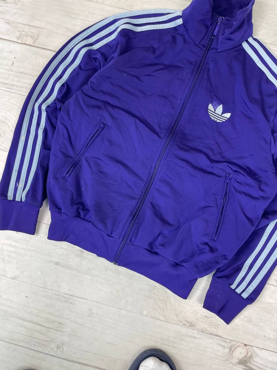 Adidas Vintage Adidas Track Jacket 00s Balenciaga Style Y2K Size US S / EU 44-46 / 1 - 3 Thumbnail