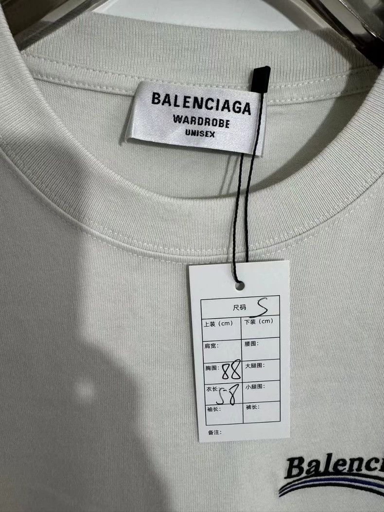 Balenciaga Balenciaga Embroidered cola short sleeve 2501-Nextarrow Size US S / EU 44-46 / 1 - 2 Thumbnail