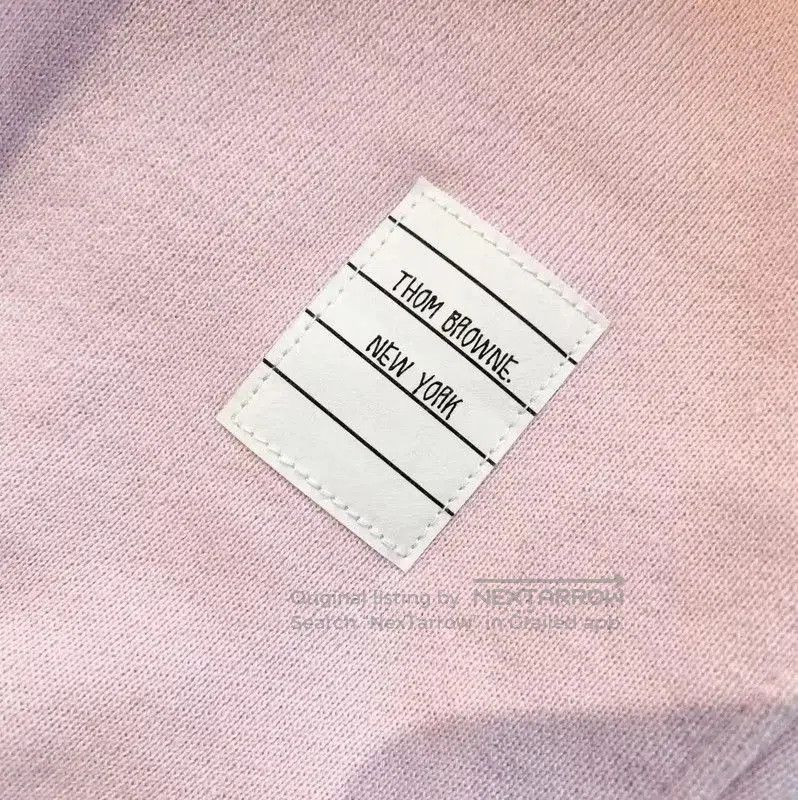 Thom Browne Thom Browne Pink Cotton Casual Pants . Size 28" / US 6 / IT 42 - 5 Thumbnail