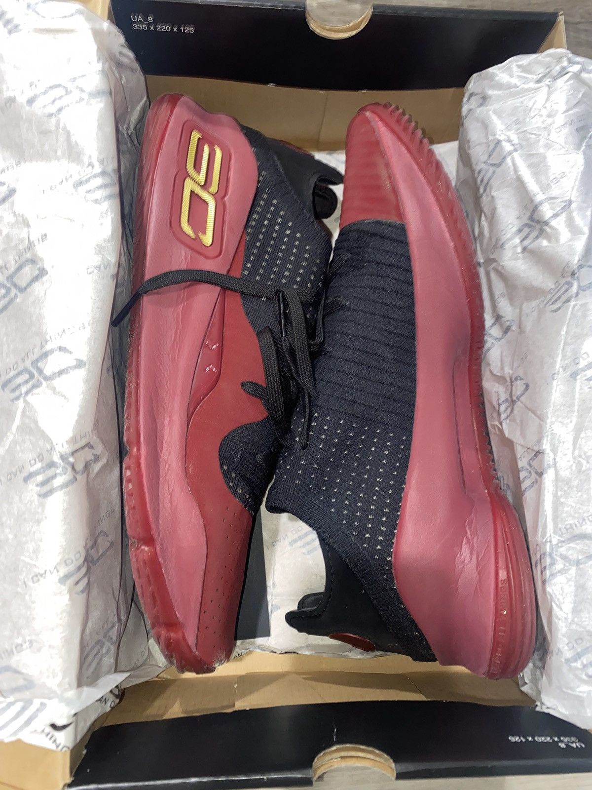 Under Armour UA TB CURRY 4 LOW Size US 12 / EU 45 - 1 Thumbnail
