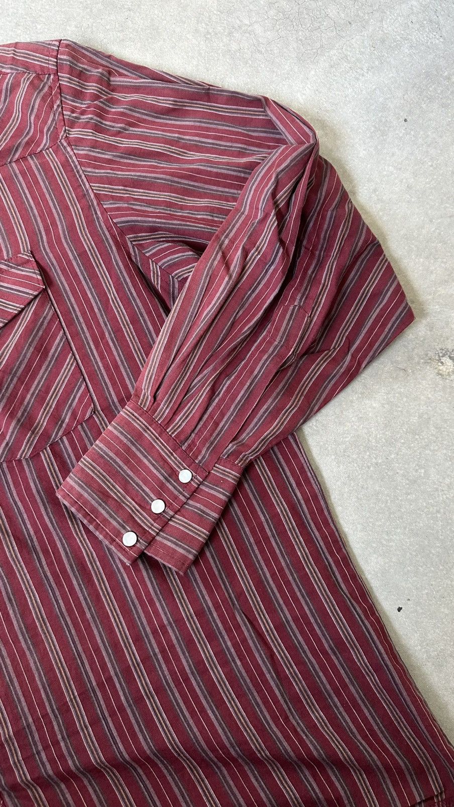 Wrangler VINTAGE WRANGLER WETERN PEARL SNAP BUTTON SHIRT Size US L / EU 52-54 / 3 - 5 Thumbnail