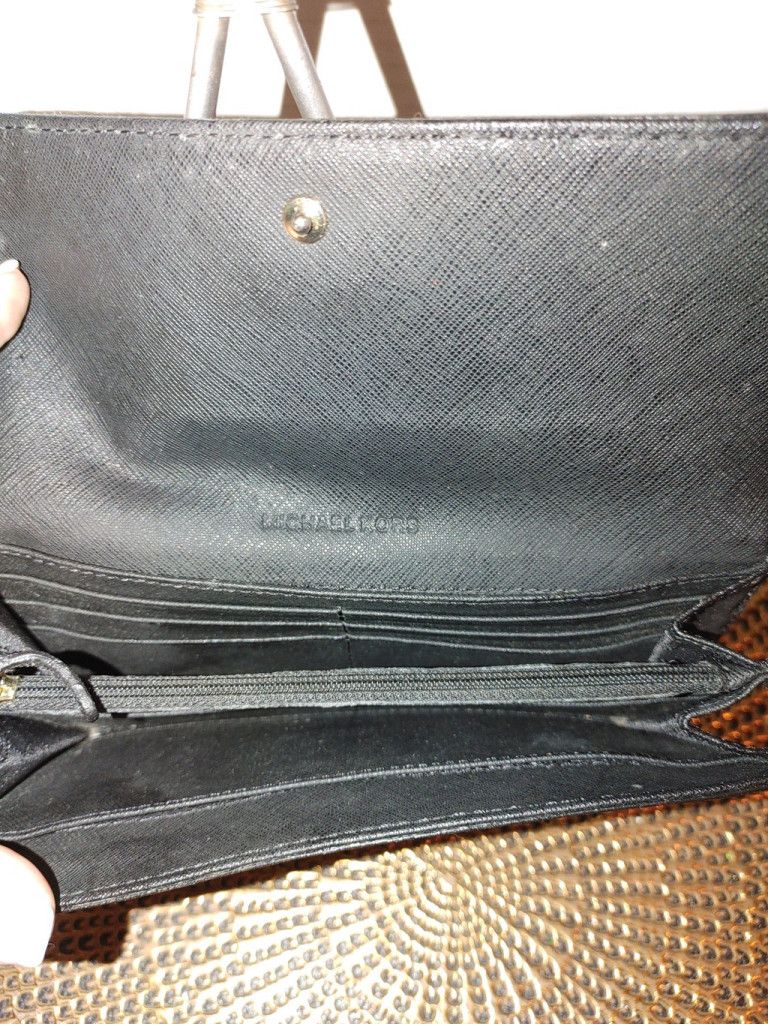 Michael Kors Michael Kors Hamilton Traveler Large Flap Wallet Size ONE SIZE - 6 Thumbnail