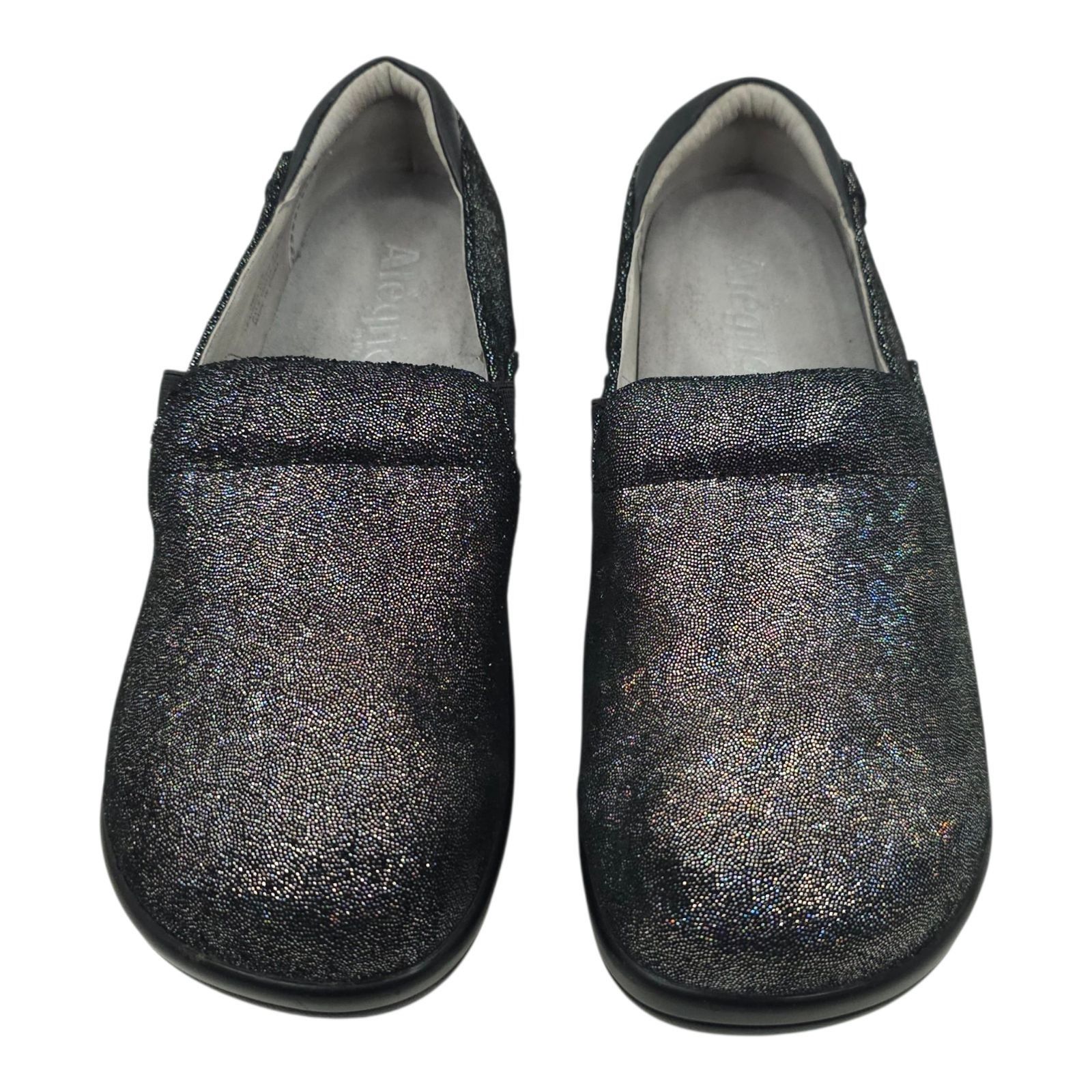 Other Alegria Clogs Womens EU 38 Black Metallic Sparkly Size US 8 / IT 38 - 5 Thumbnail
