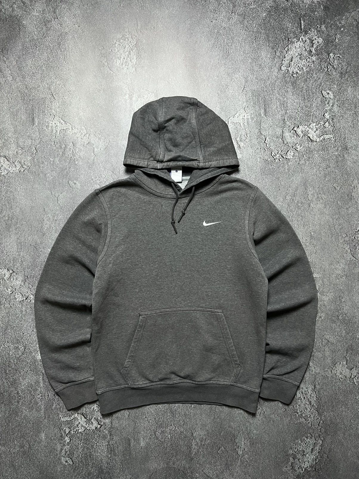 Nike Vintage Nike Hoodie Big Swoosh Logo Retro Long Sleeve S Size US S / EU 44-46 / 1 - 1 Thumbnail