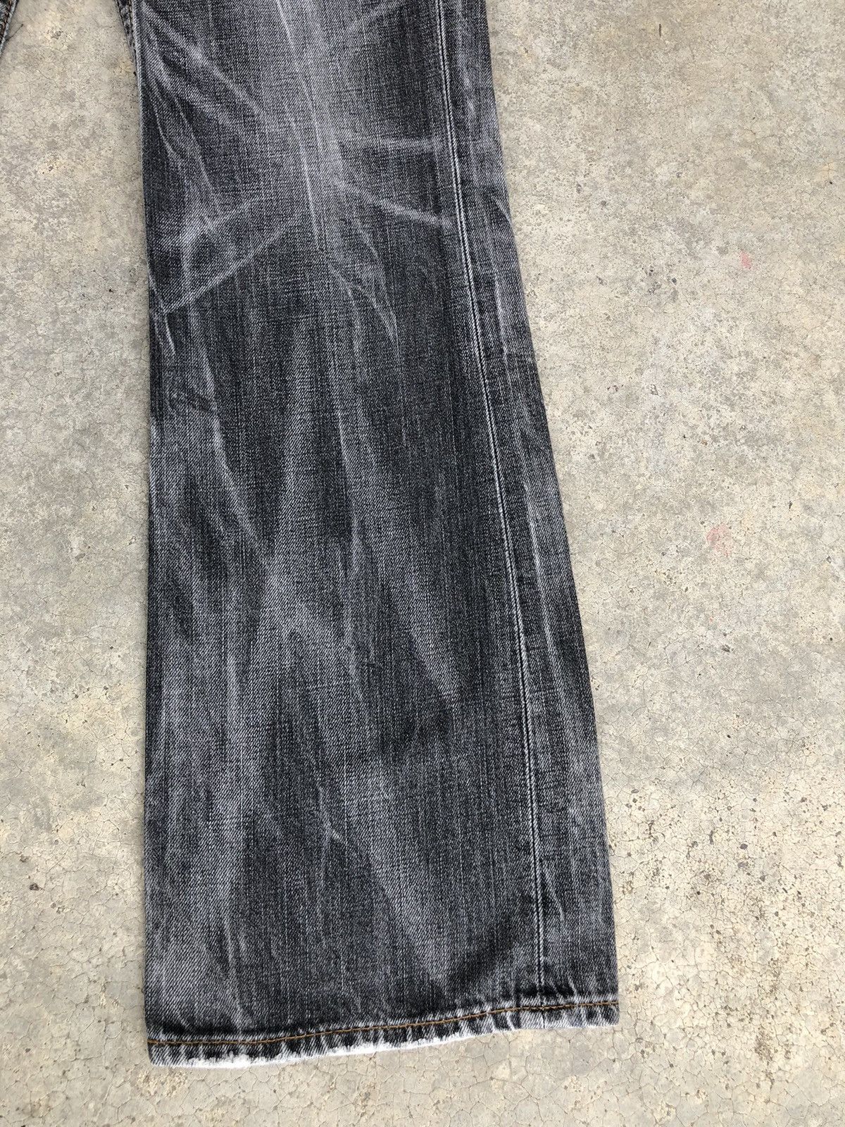 If Six Was Nine Y2k Levis Flared Jeans Distressed Jeans 507 Size US 31 - 7 Thumbnail