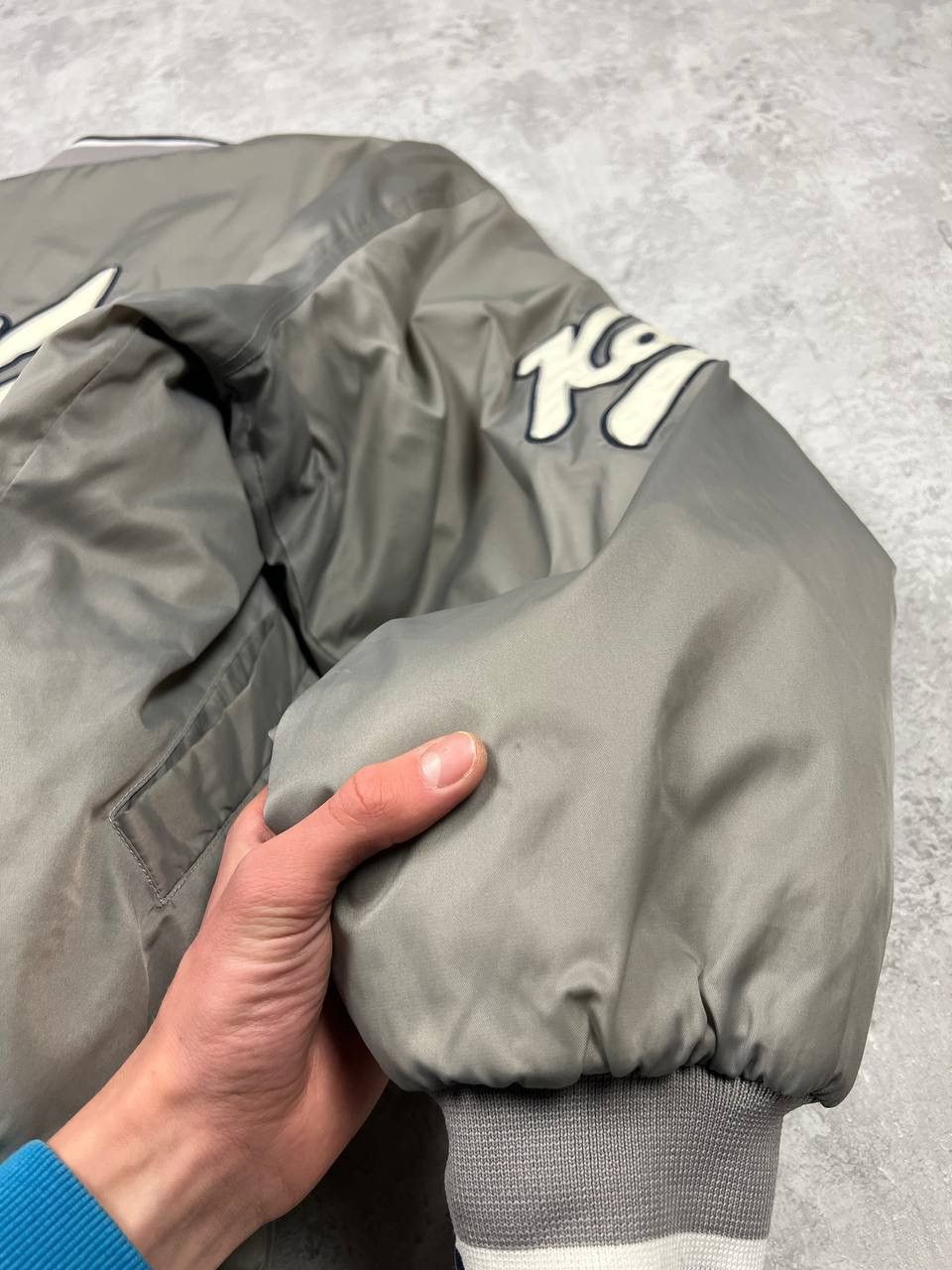 Karl Kani Vintage Karl Kani Iconic Bomber Jacket 23 Brooklyn Size US L / EU 52-54 / 3 - 21 Thumbnail