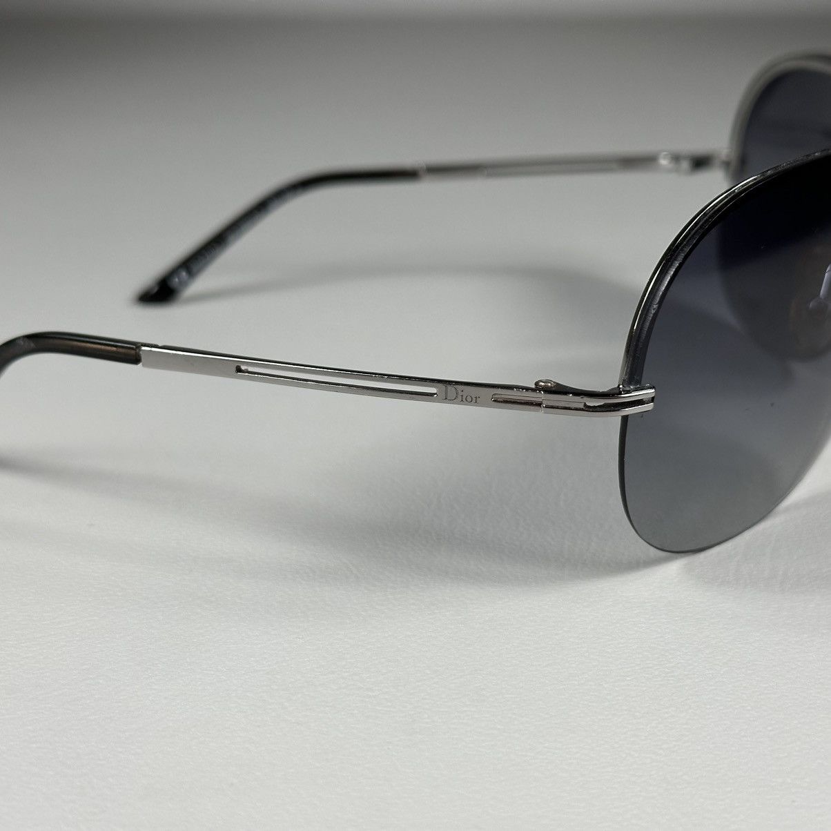 Dior CHRISTIAN DIOR REMOVE/S Ruthenium Aviator Sunglasses Size ONE SIZE - 3 Thumbnail