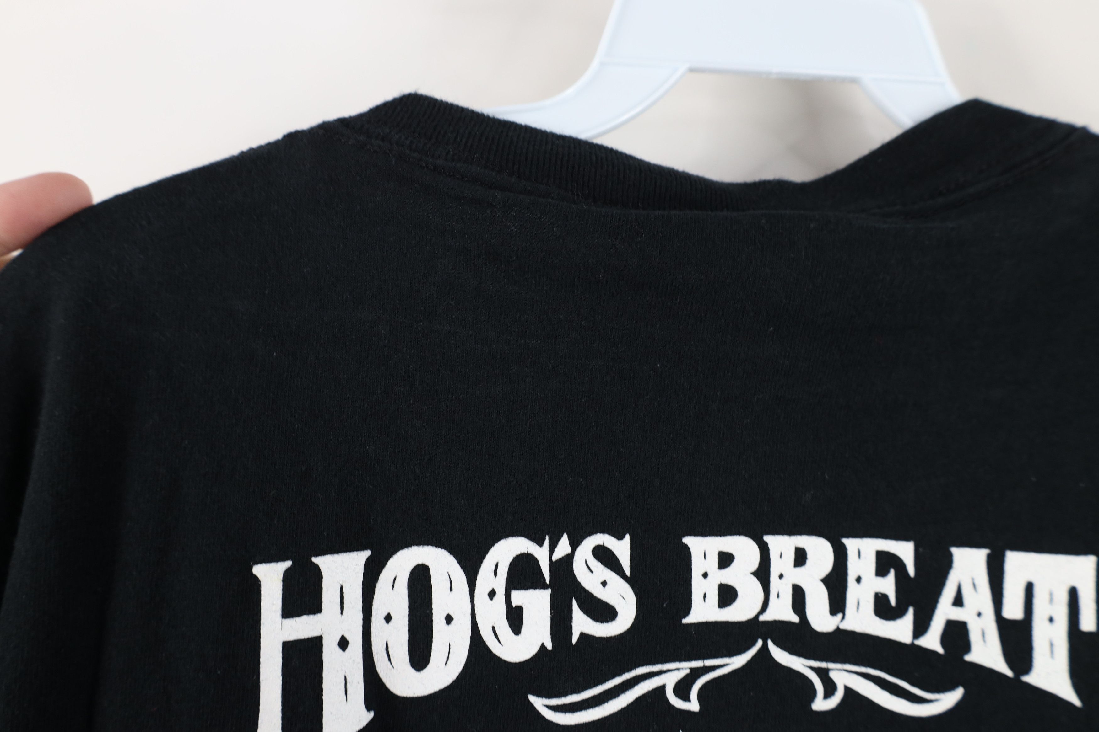 Vintage Vintage Spell Out Hogs Breath Saloon Short Sleeve T-Shirt Size US XL / EU 56 / 4 - 11 Thumbnail