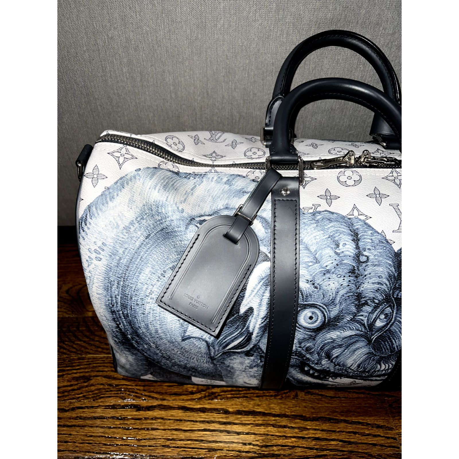 Louis Vuitton Louis Vuitton Keepall Bandouliere Elephant Travel Bag Size ONE SIZE - 4 Thumbnail