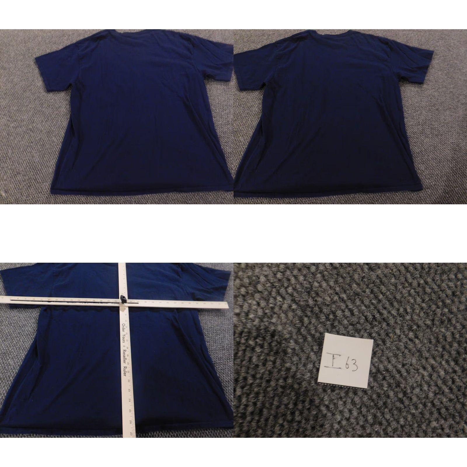 Vintage Friends Womens Shirt XL Blue Crew Neck 90s 2000s Chander Ross Cotton Rayon Blouse Short Sleeve Casual Button Graphic Together Size XL / US 12-14 / IT 48-50 - 8 Thumbnail