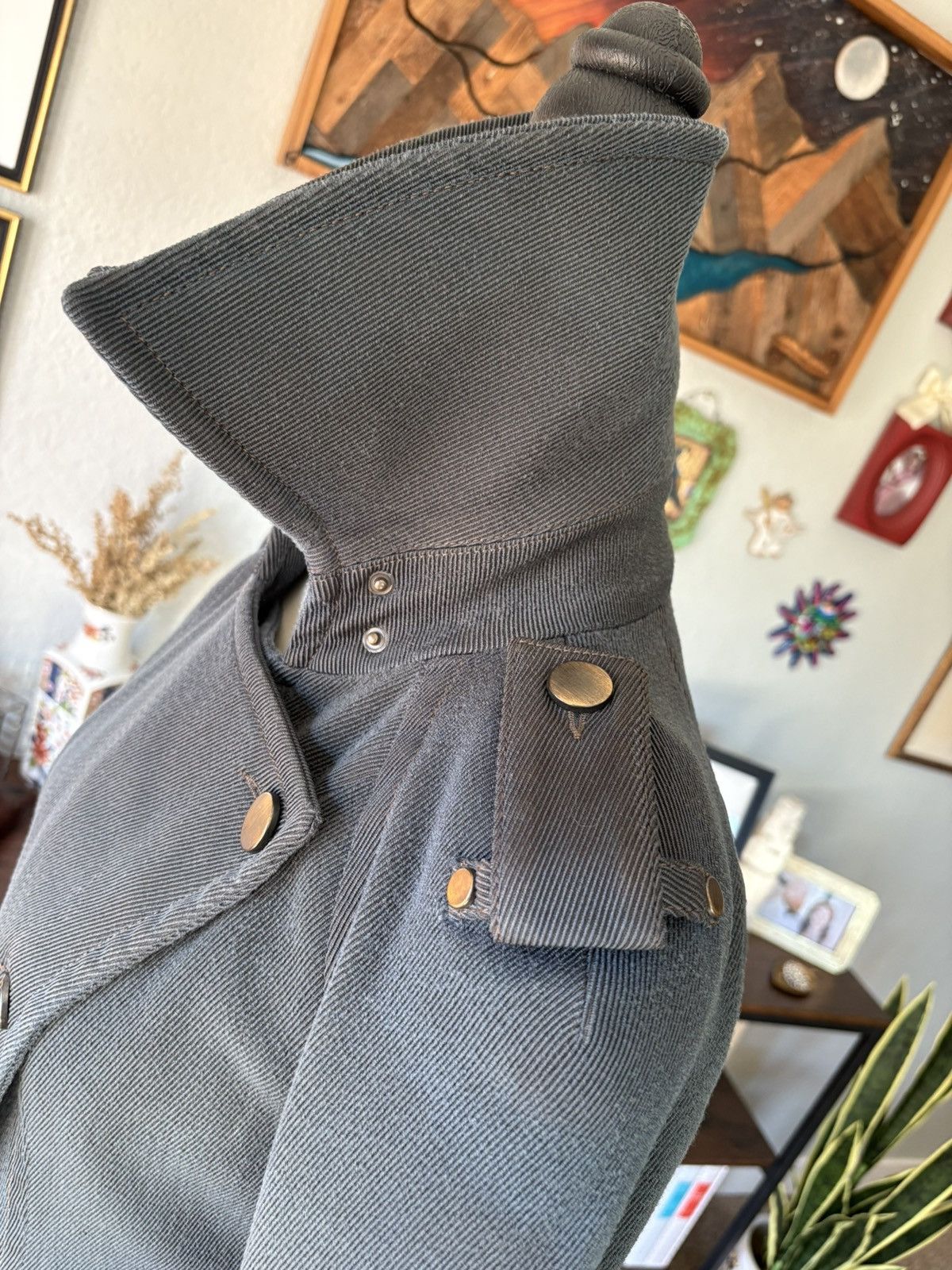 plein sud Fayçal Amor Plein Sud Structured Military Jacket Size S / US 4 / IT 40 - 7 Thumbnail