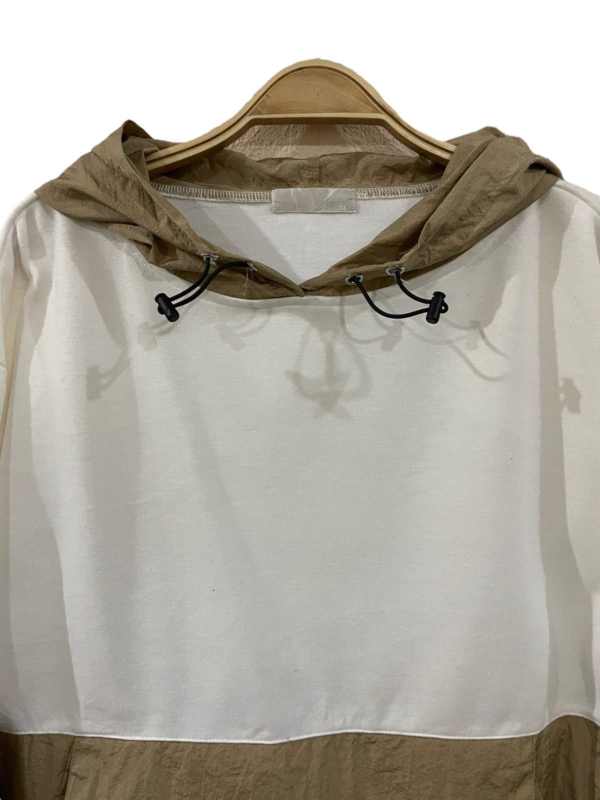 Japanese Brand Galyge Baggy Pull Over Cotton Double Mixed Fabric Jacket Size M / US 6-8 / IT 42-44 - 3 Thumbnail