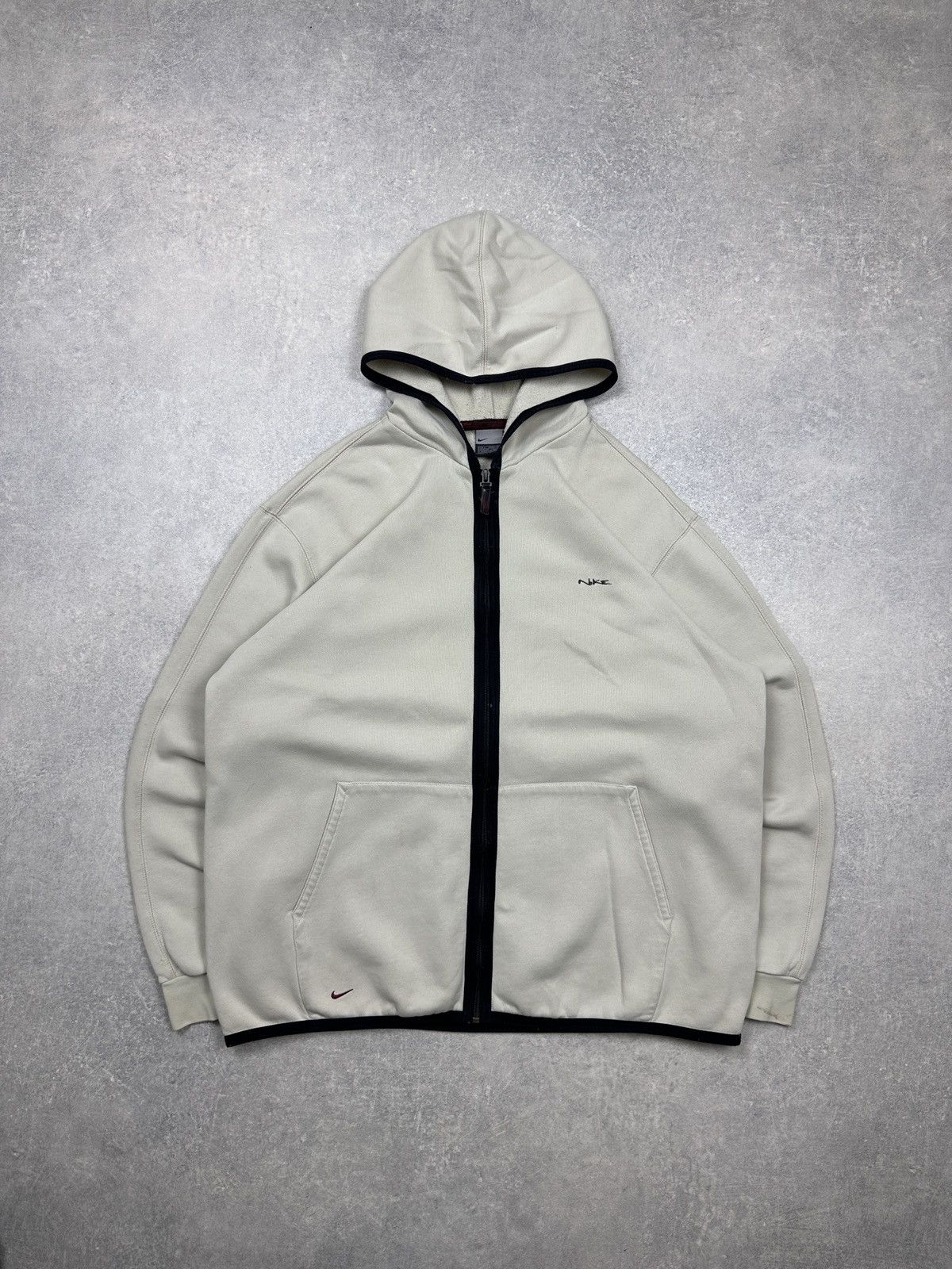Nike × Vintage True Vintage Zip-hoodie Nike mini logo Size US L / EU 52-54 / 3 - 1 Thumbnail