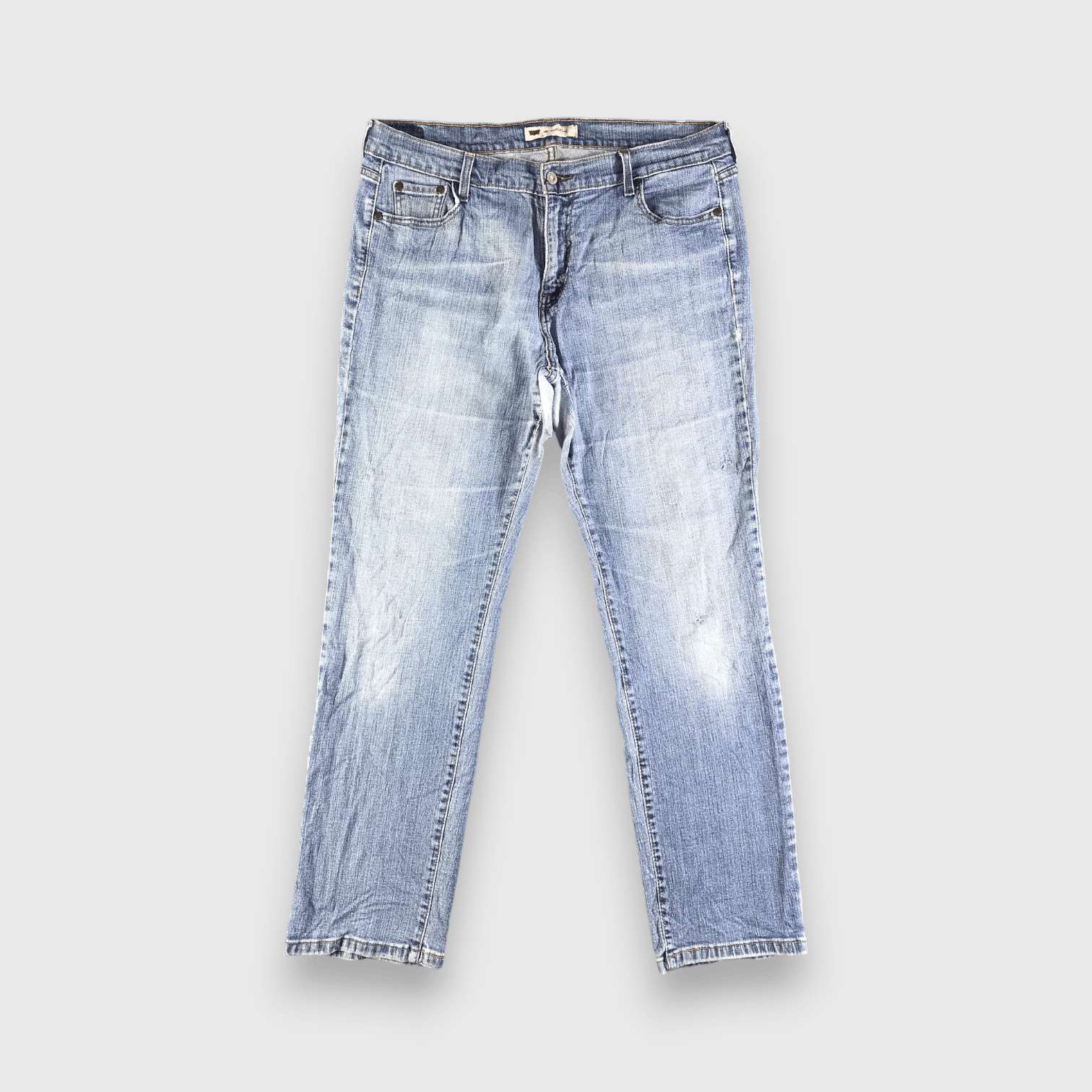 Levi's Vintage Blue Wash Levis 505 Jeans-J3281 Size US 37 - 1 Thumbnail