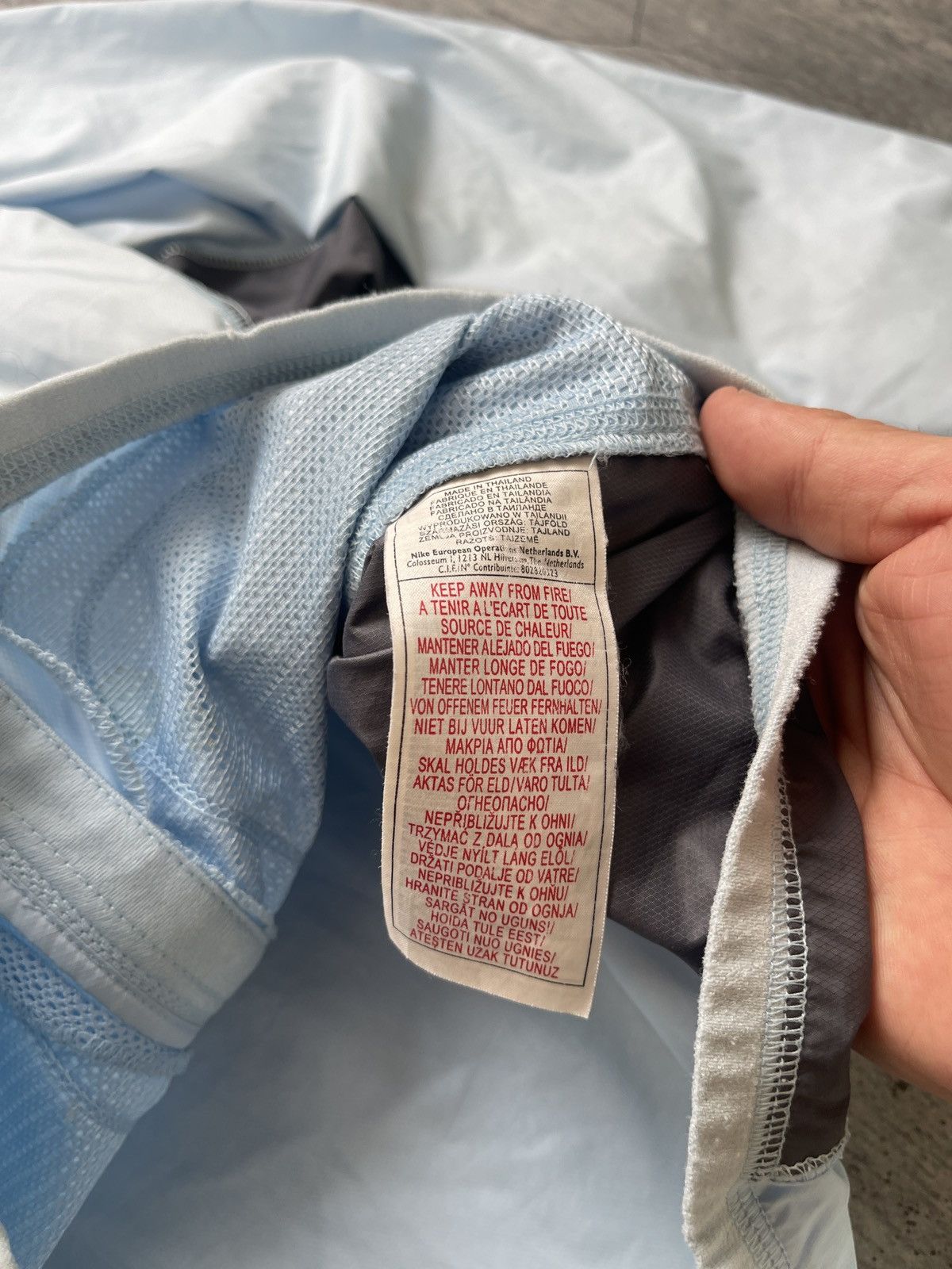 Nike ACG × Vintage Nike ACG ski jacket baby blue Size M / US 6-8 / IT 42-44 - 14 Thumbnail