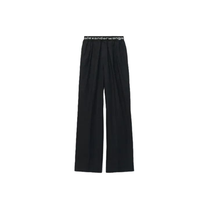 Alexander Wang Alexander Wang Black Casual Elastic Pants 0079 Size 22" - 1 Thumbnail