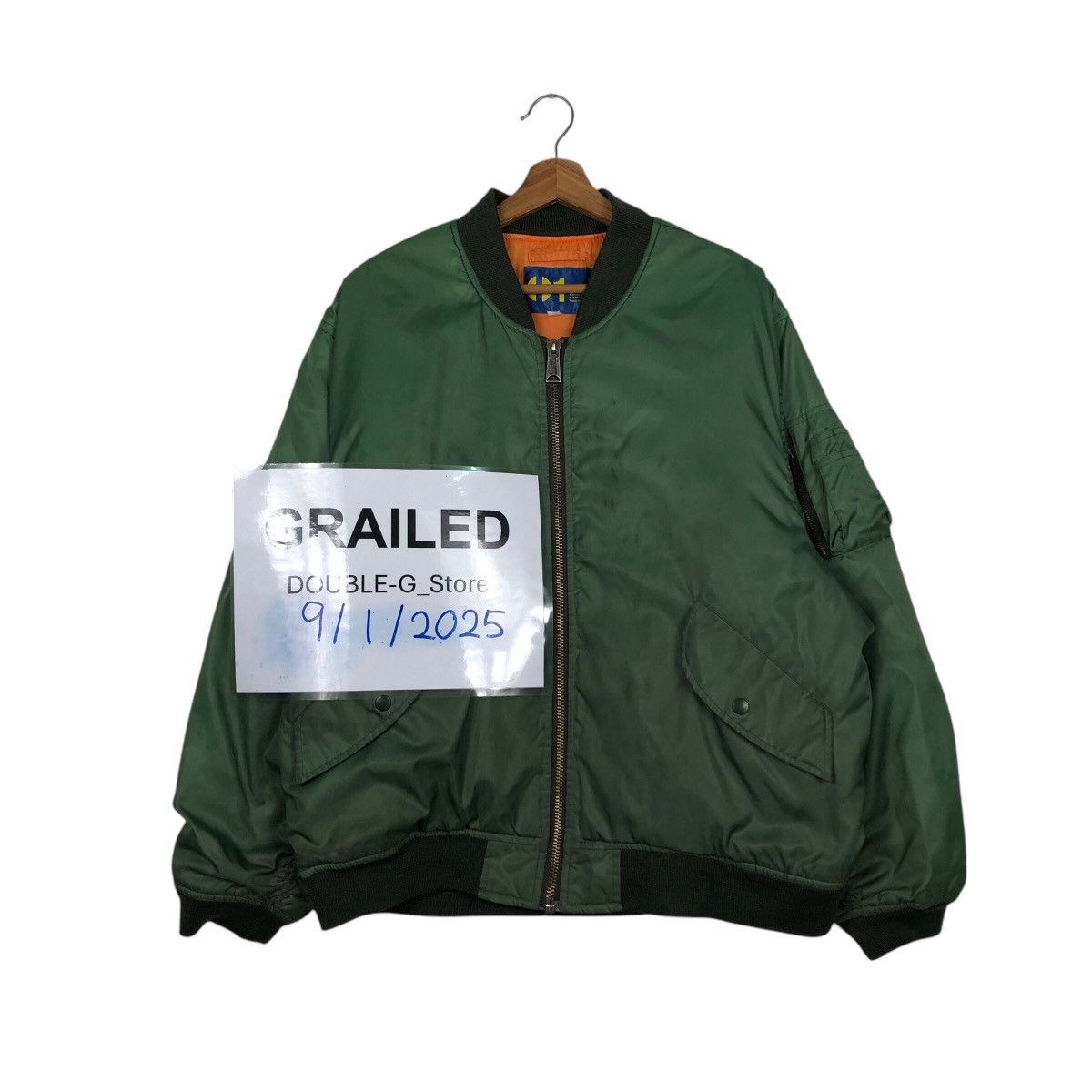 Japanese Brand × PROJECT G/R Project GR reversible MA-1 Bomber