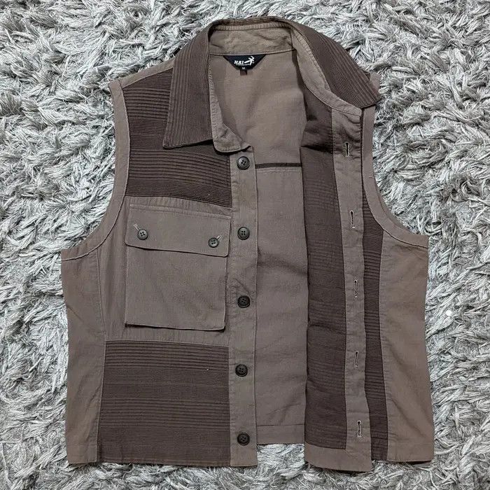 Hai Sporting Gear × Issey Miyake Vintage 80s Issey Miyake Hai Sporting Gear Patch Vest Jacket Size US M / EU 48-50 / 2 - 2 Thumbnail