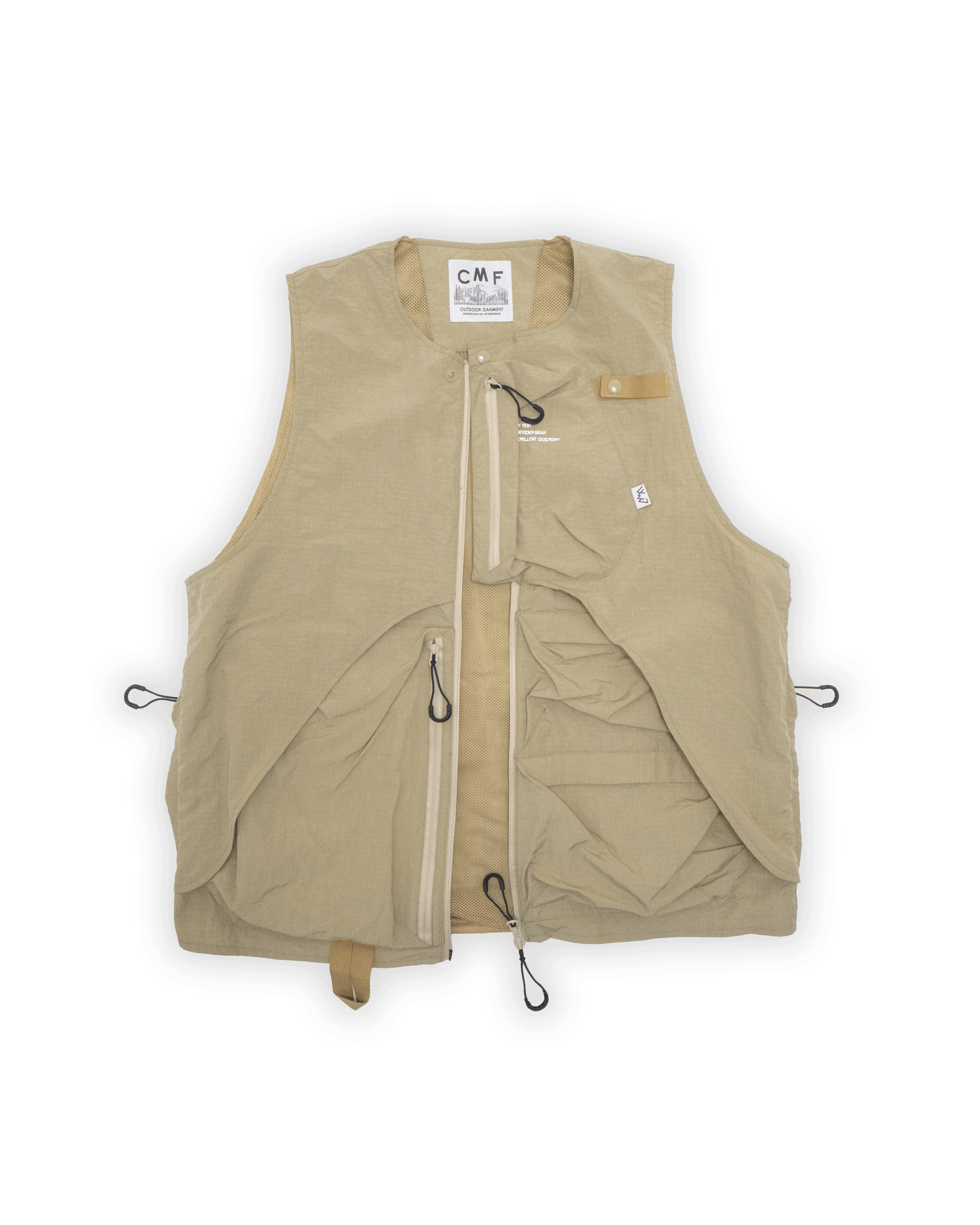 CMF Outdoor Garment Overlay Webbing-Trimmed Nylon-Ripstop Gilet Vest Size US L / EU 52-54 / 3 - 3 Thumbnail