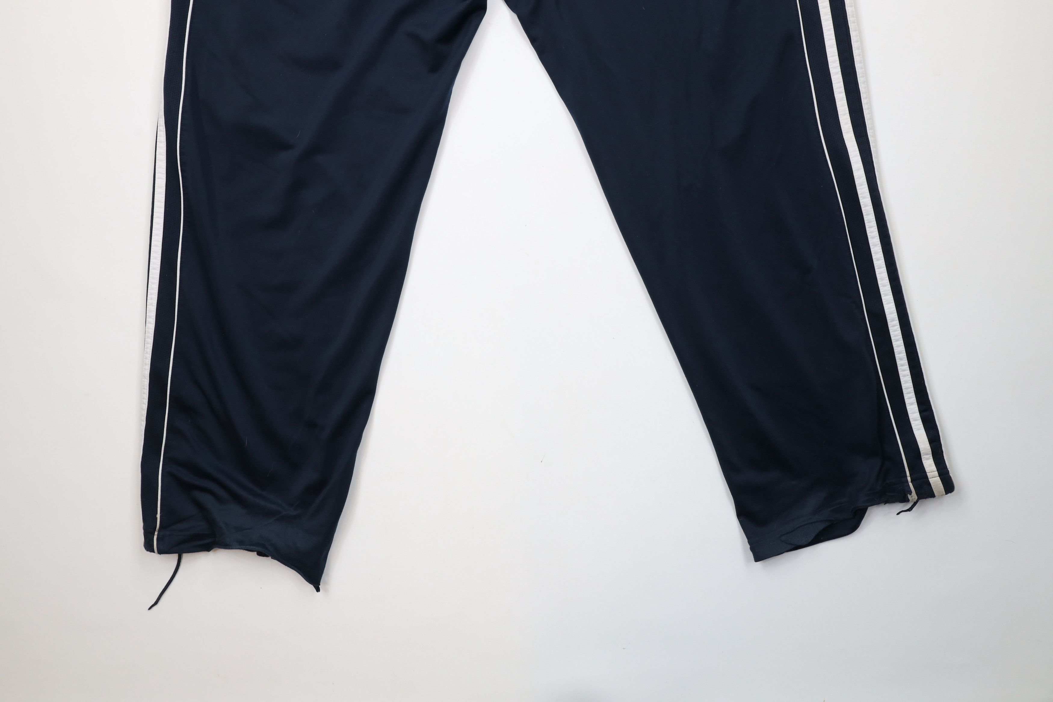 Adidas × Vintage Vintage Y2K Adidas Spell Striped Wide Leg Sweatpants Blue Size US 38 / EU 54 - 13 Thumbnail