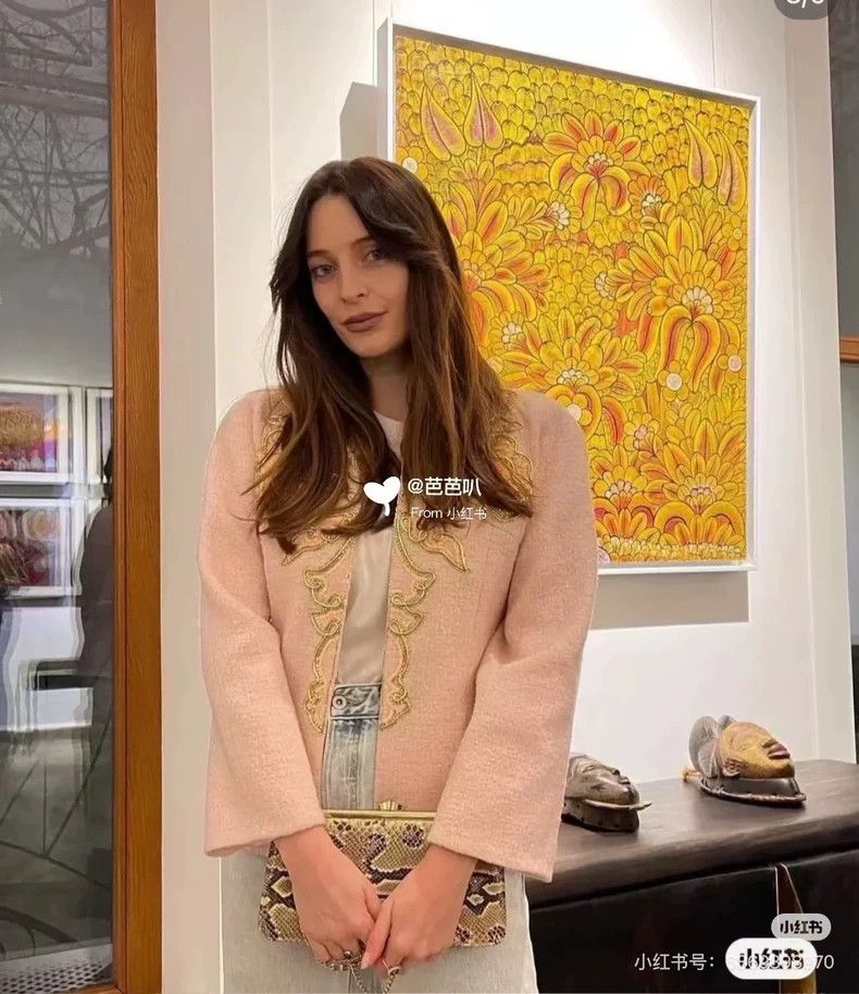 Chanel Chanel Pink and gold beaded embroidered coat Size XS / US 0-2 / IT 36-38 - 5 Thumbnail