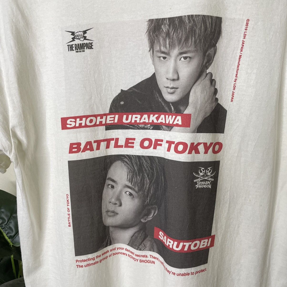 Band Tees × Japanese Brand Kazuma Kawamura THE RAMPAGE BATTLE OF TOKYO T Shirt Size US M / EU 48-50 / 2 - 5 Thumbnail