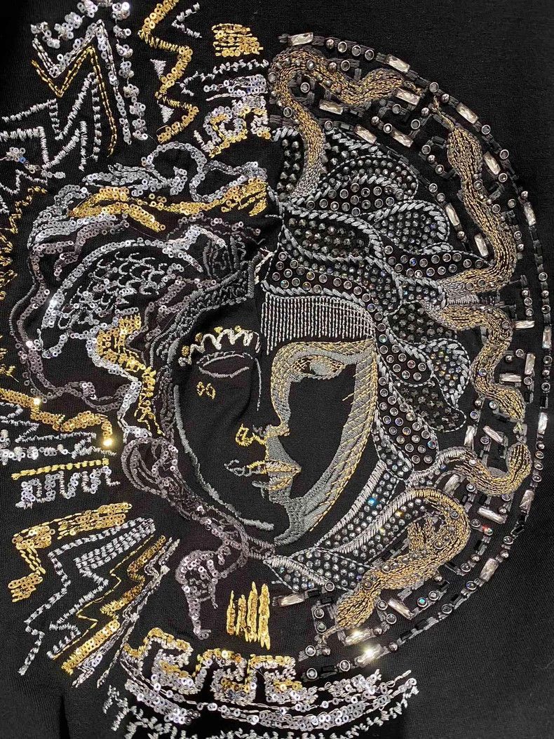Versace Versace Medusa black short sleeves Size US S / EU 44-46 / 1 - 3 Thumbnail