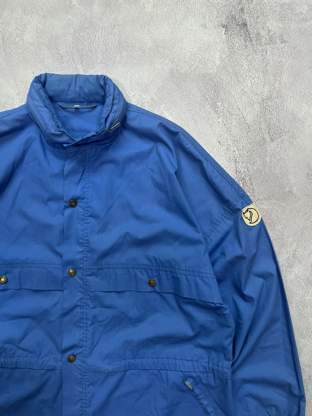 Fjallraven × Vintage FJALLRAVEN Jacket Hooded Military M65 Vintage 80s Size US L / EU 52-54 / 3 - 4 Thumbnail