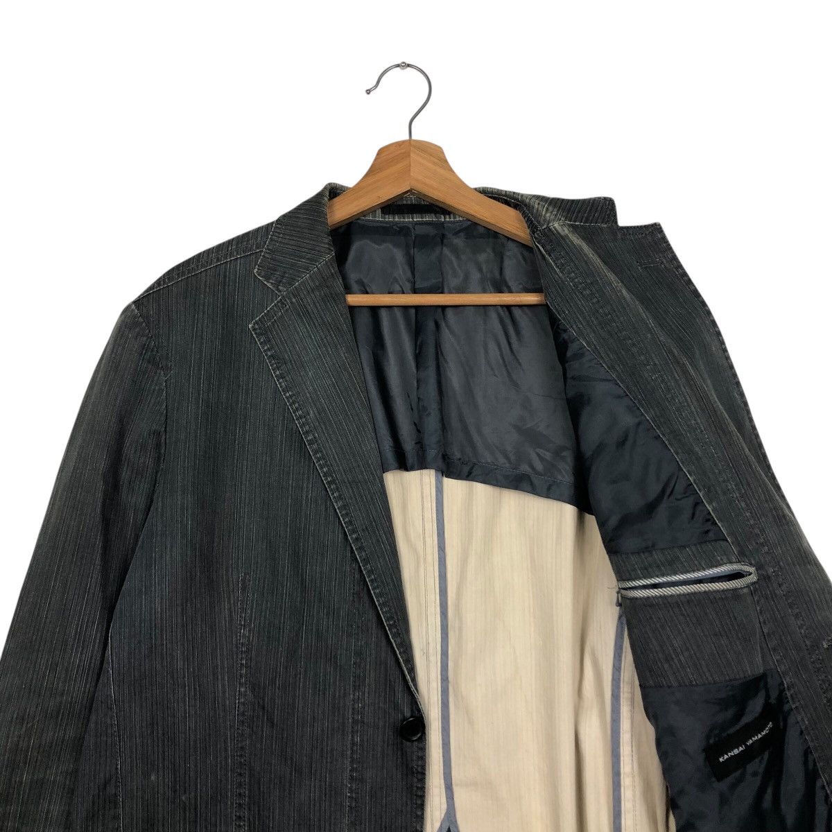 Kansai Yamamoto 📌Vintage Chore Work Jacket Kansai Yamamoto Japan Size US M / EU 48-50 / 2 - 15 Thumbnail