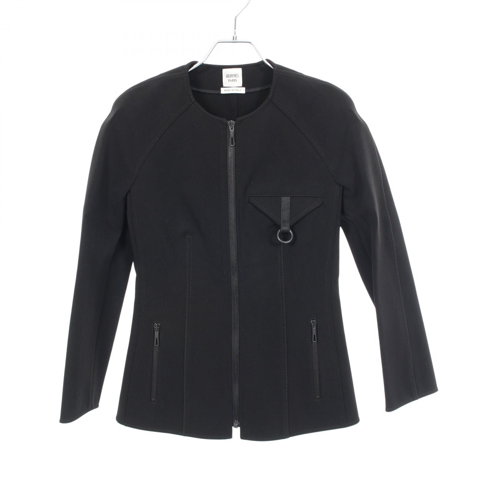 Hermes Hermes Hermes Viscose Jacket Textile Outerwear DUTY FREE for USA Size ONE SIZE - 1 Thumbnail