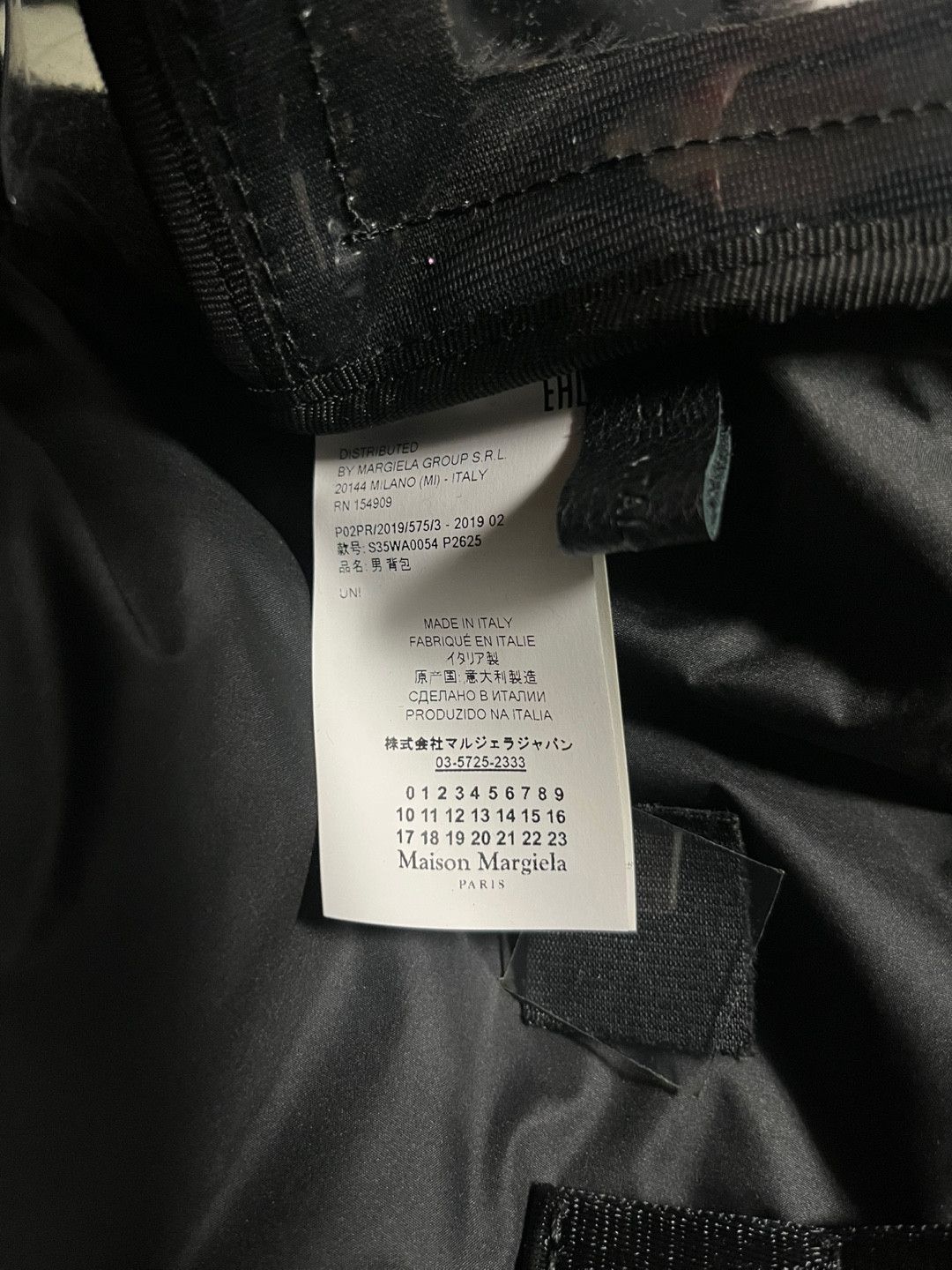 Maison Margiela Maison Margiela PVC Transparent Backpack Size ONE SIZE - 8 Thumbnail