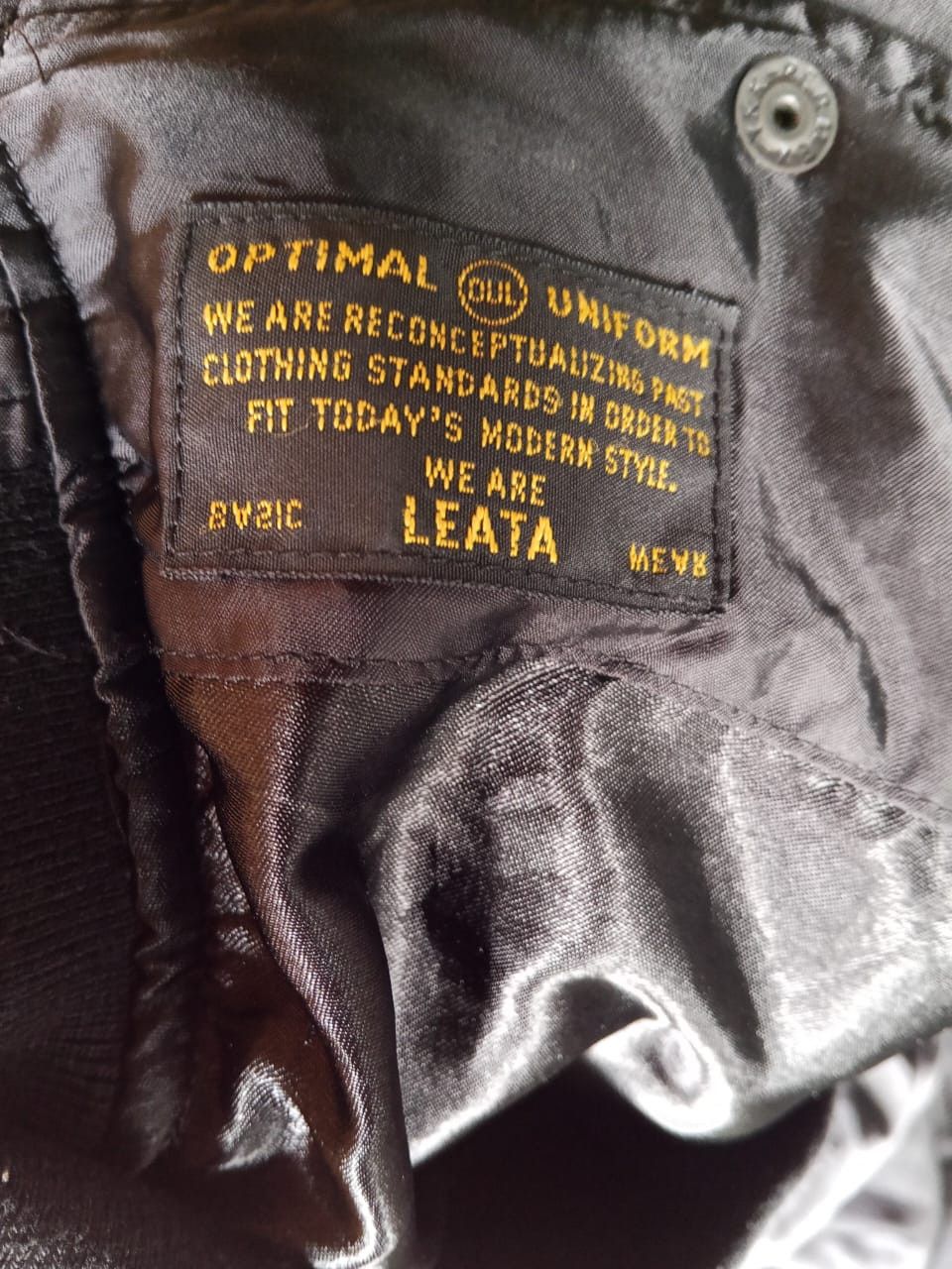 Vintage Poltergeist leata bomber jacket Size US M / EU 48-50 / 2 - 7 Thumbnail